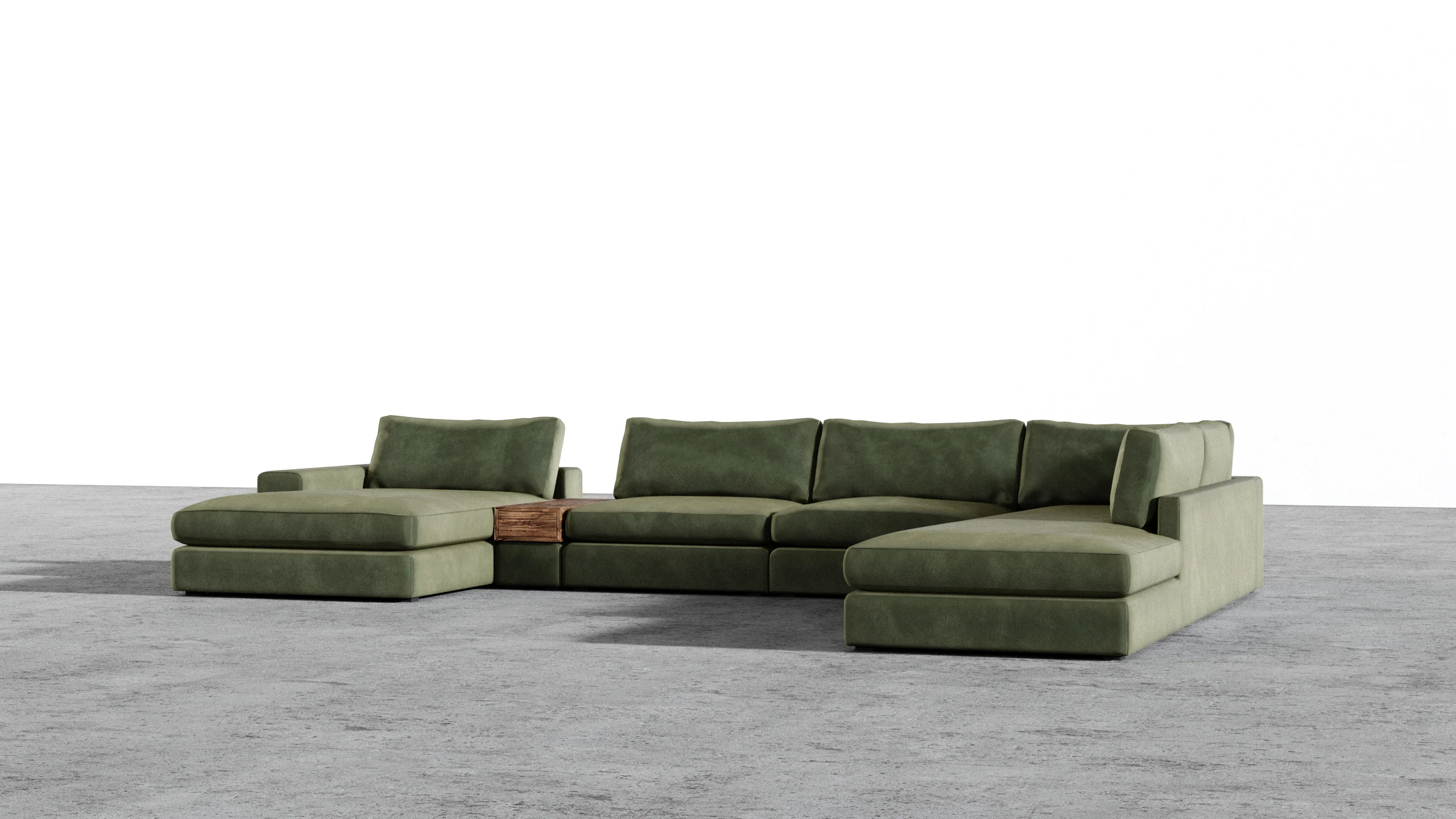 MGR Double Chaise + Corner Sectional - Image 7