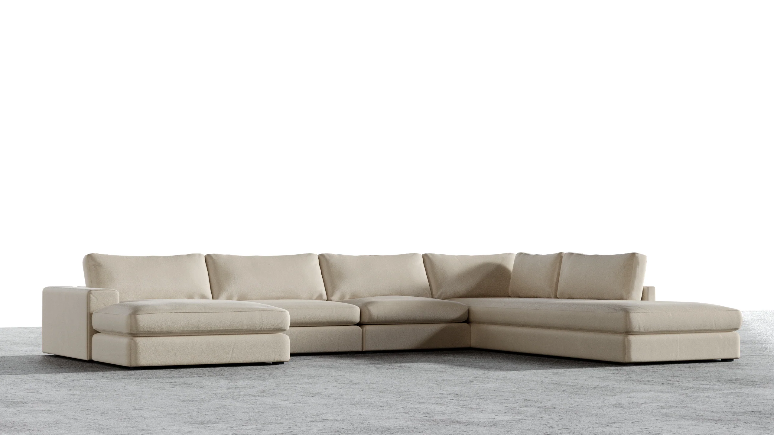 MGR Double Chaise + Corner Sectional - Image 17