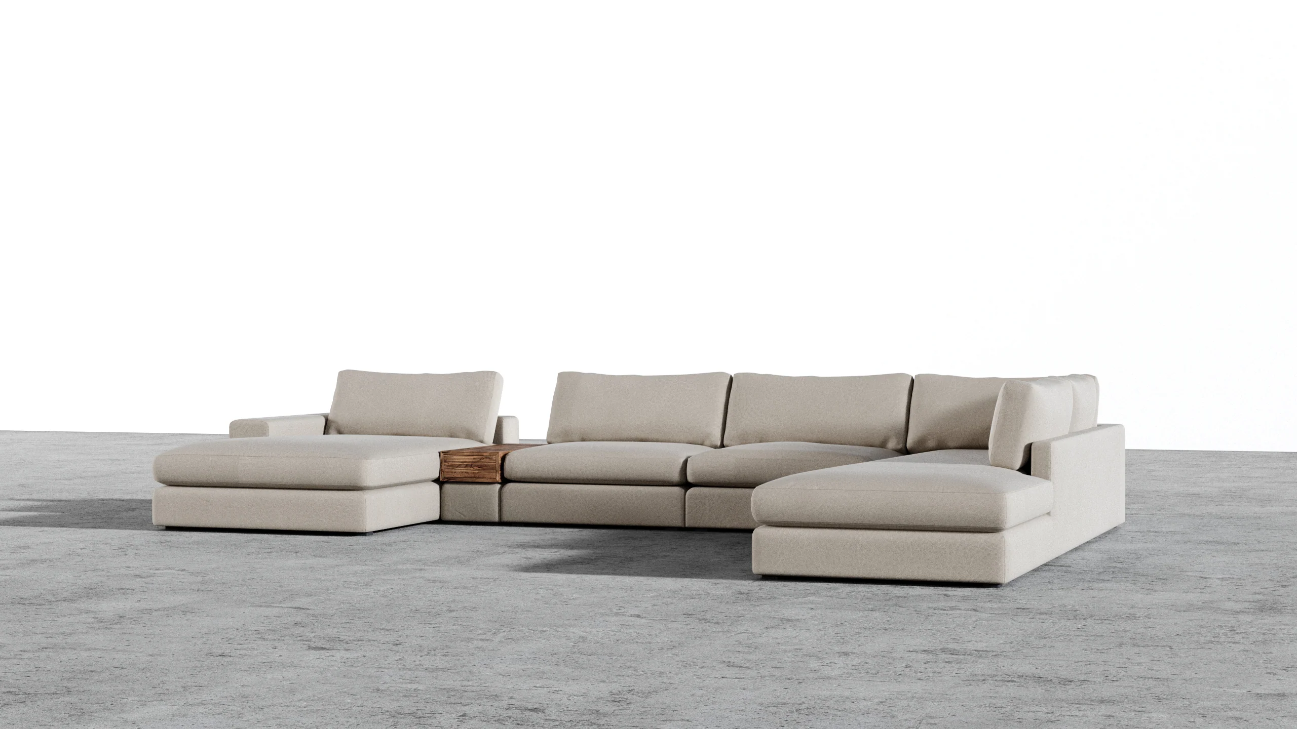MGR Double Chaise + Corner Sectional - Image 23