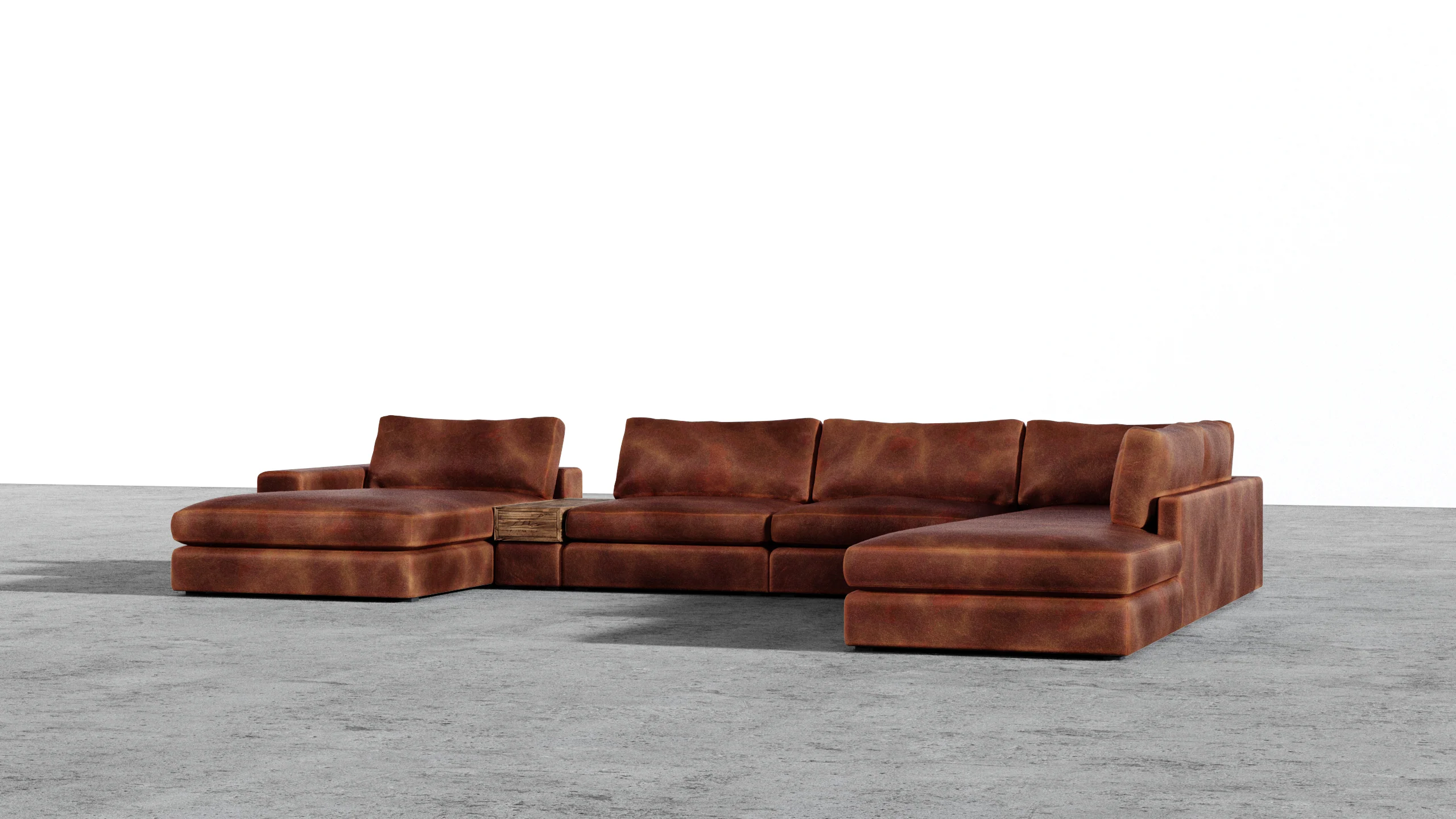 MGR Double Chaise + Corner Sectional - Image 47