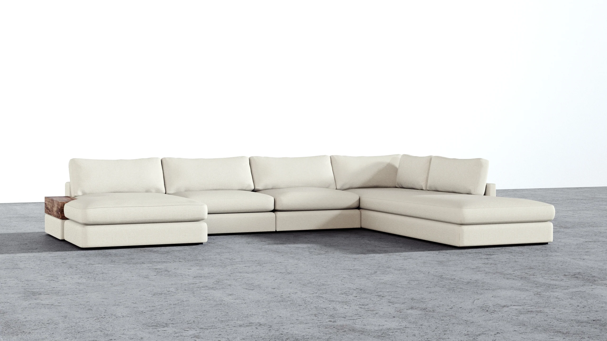 MGR Double Chaise + Corner Sectional - Image 50