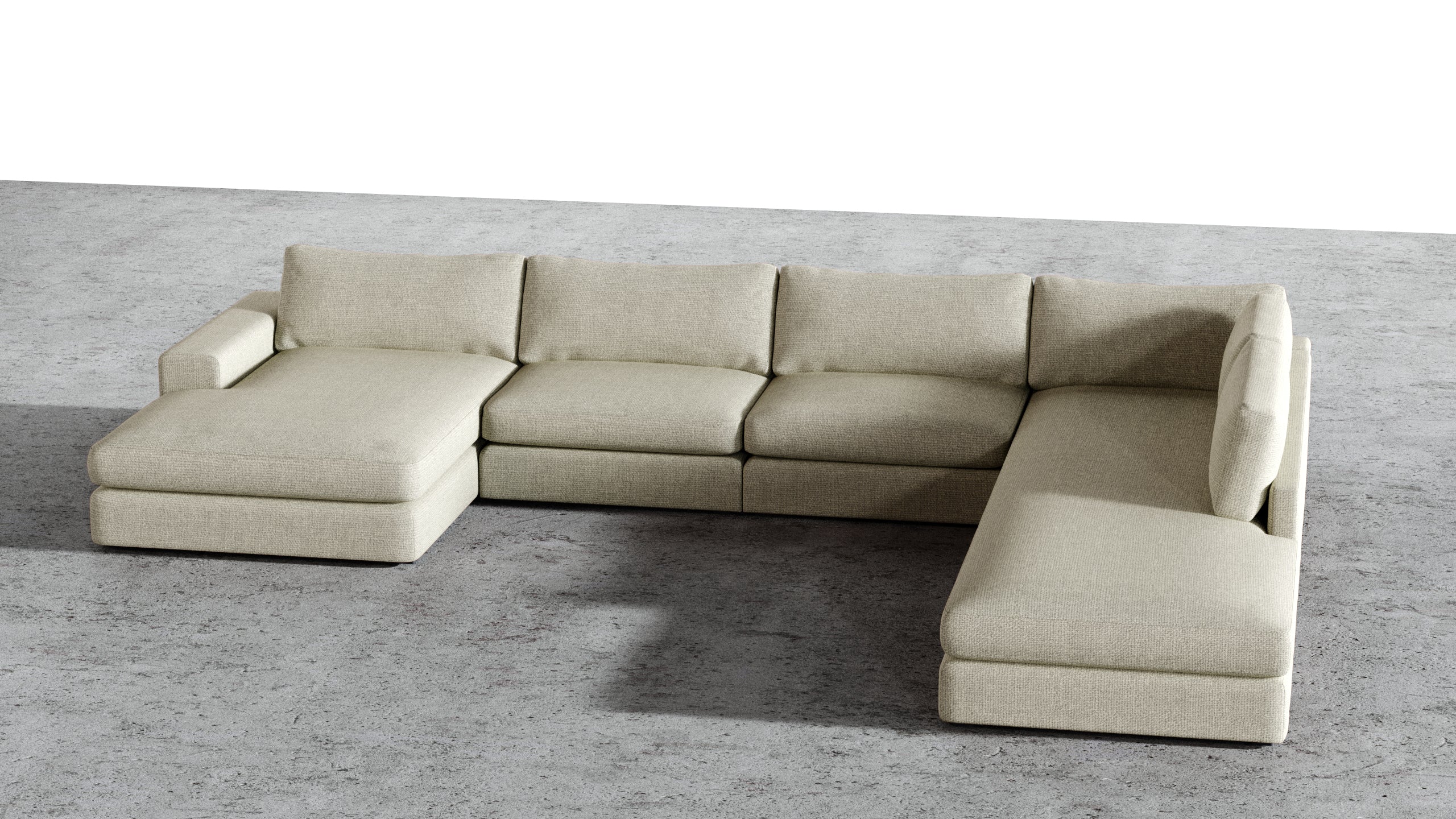 MGR Double Chaise + Corner Sectional - Image 3
