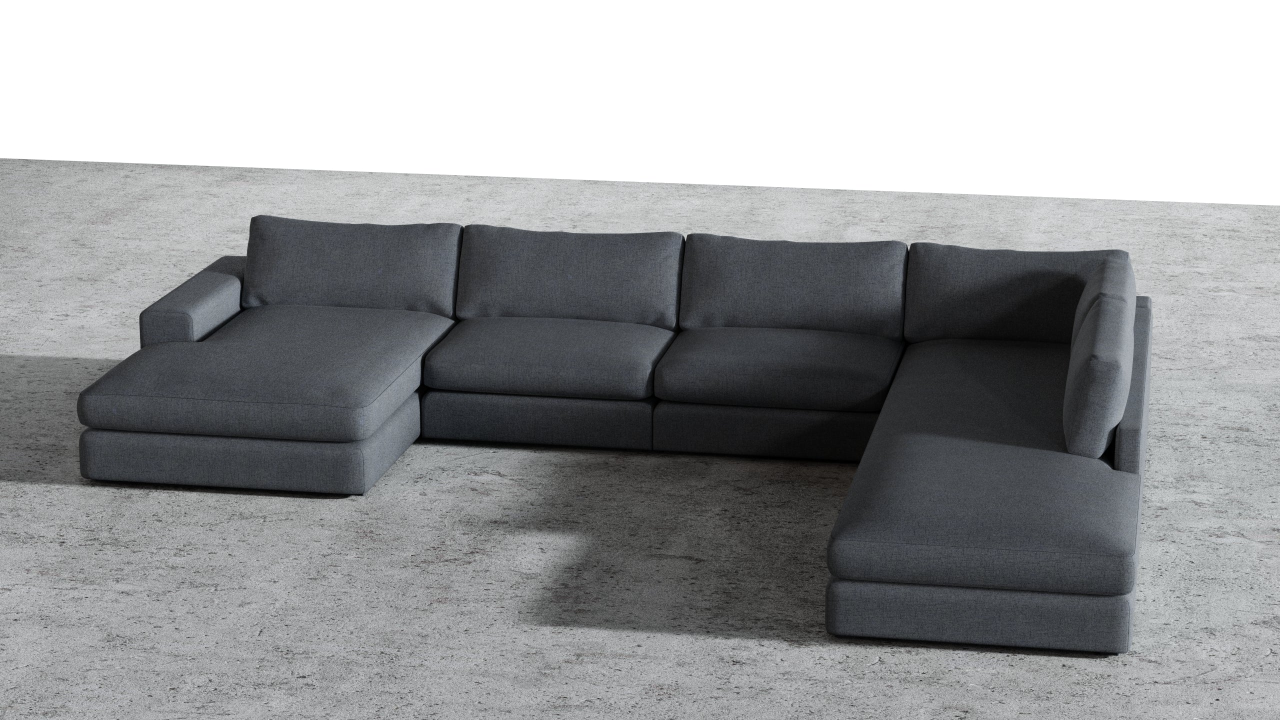 MGR Double Chaise + Corner Sectional - Image 41