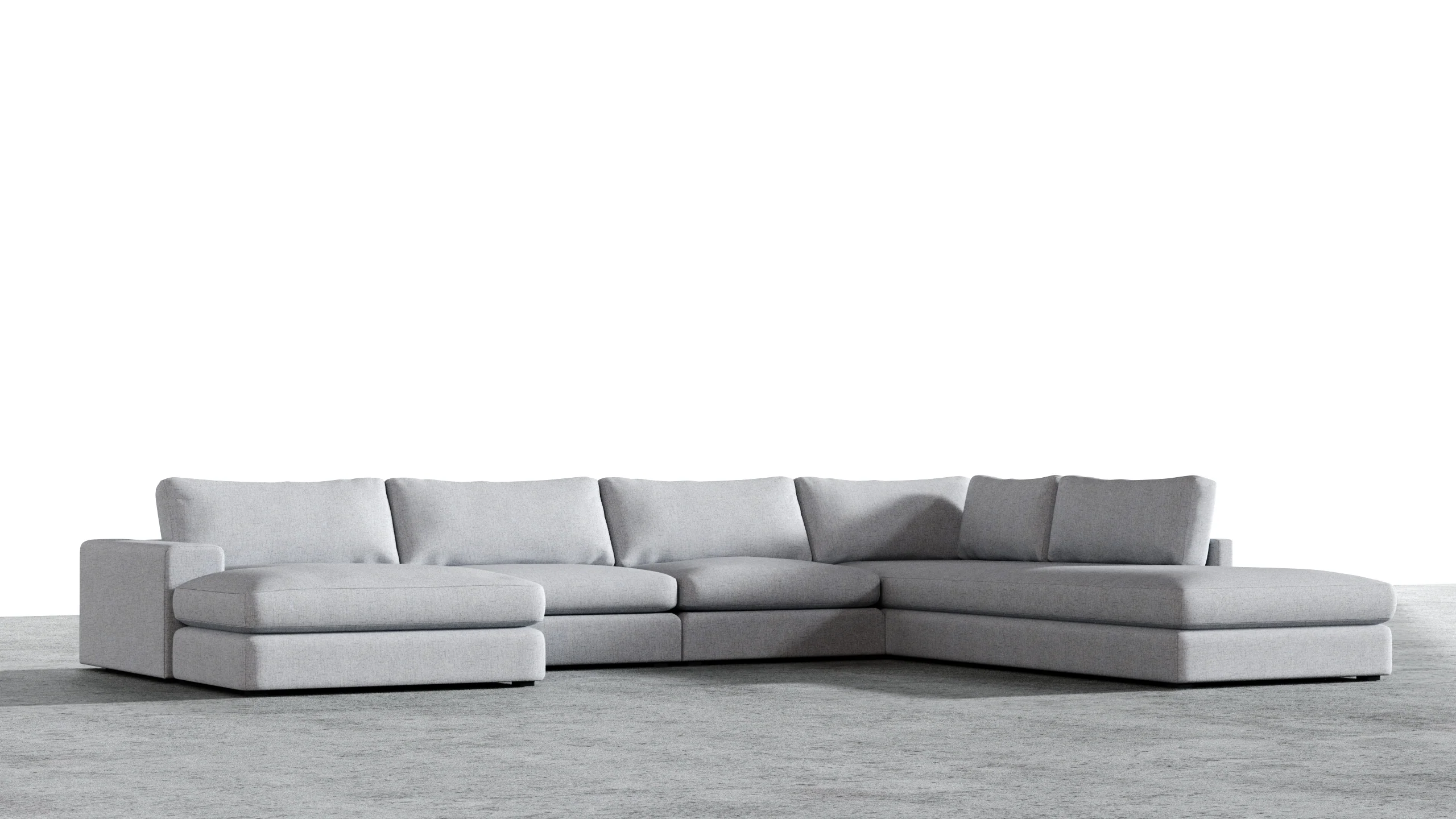 MGR Double Chaise + Corner Sectional - Image 48