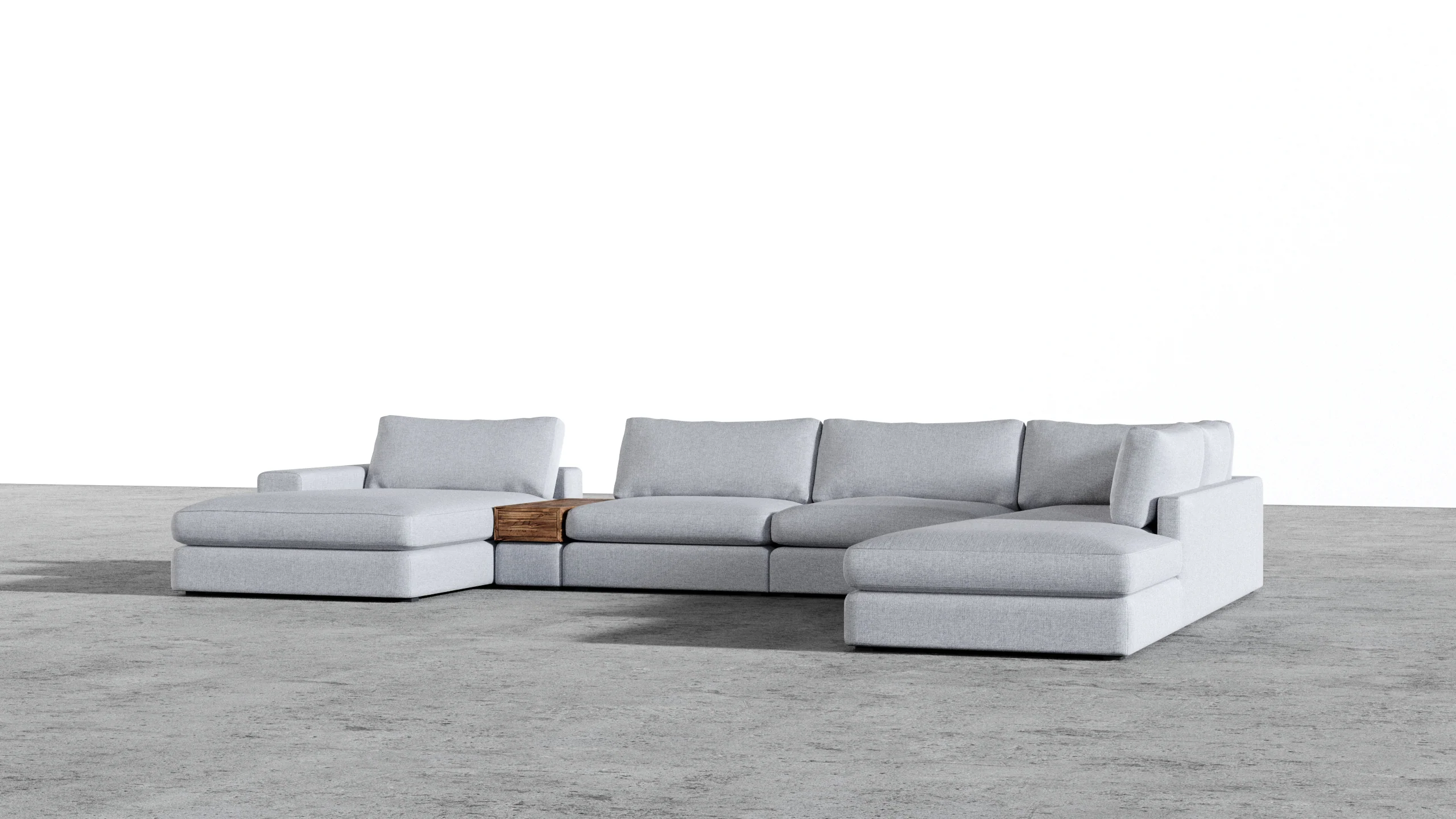 MGR Double Chaise + Corner Sectional - Image 53