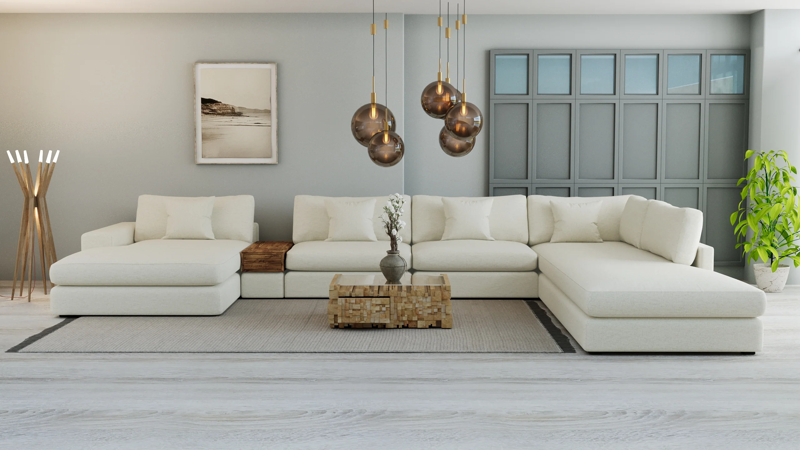 MGR Double Chaise + Corner Sectional - Image 58