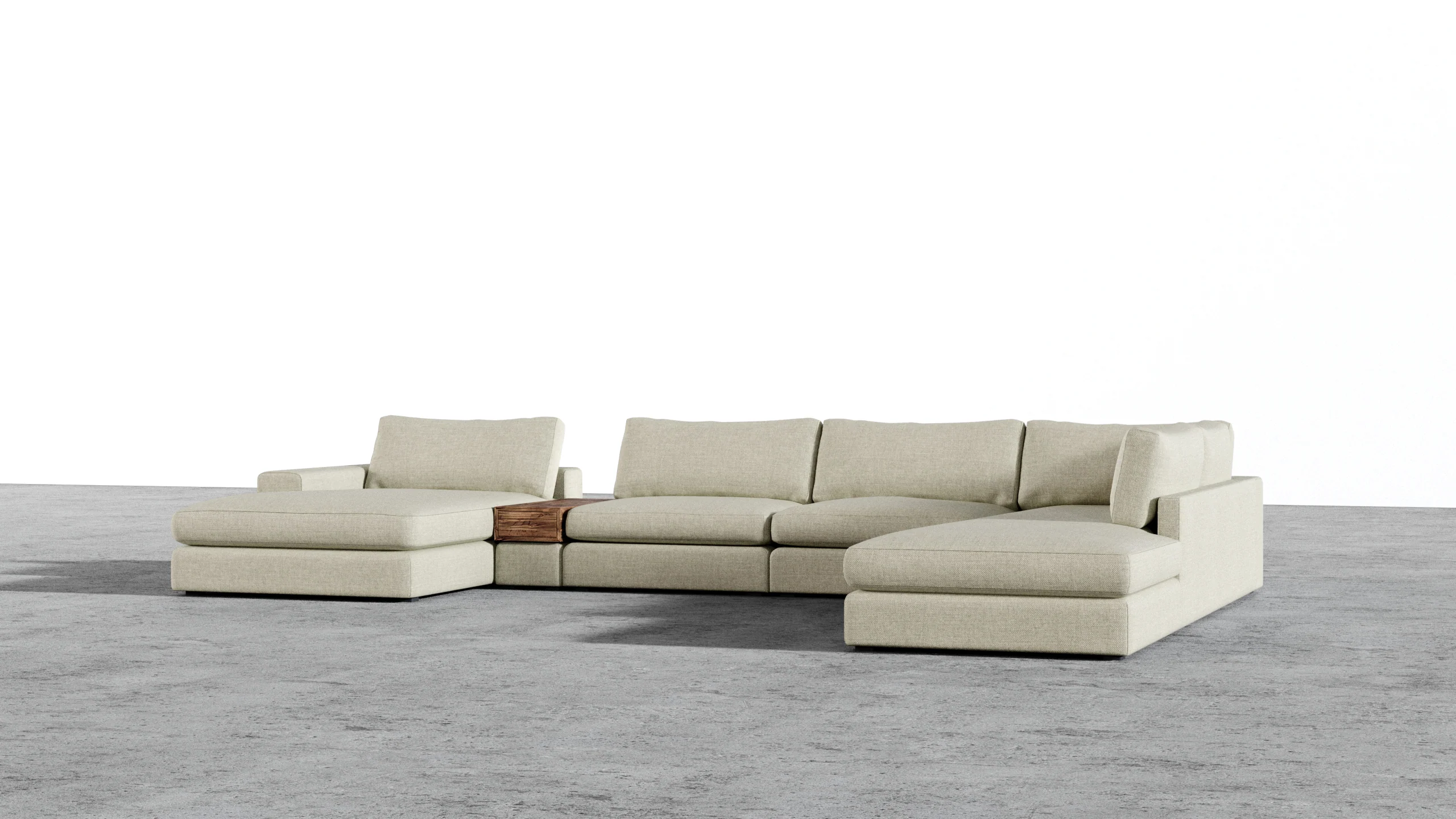 MGR Double Chaise + Corner Sectional - Image 7