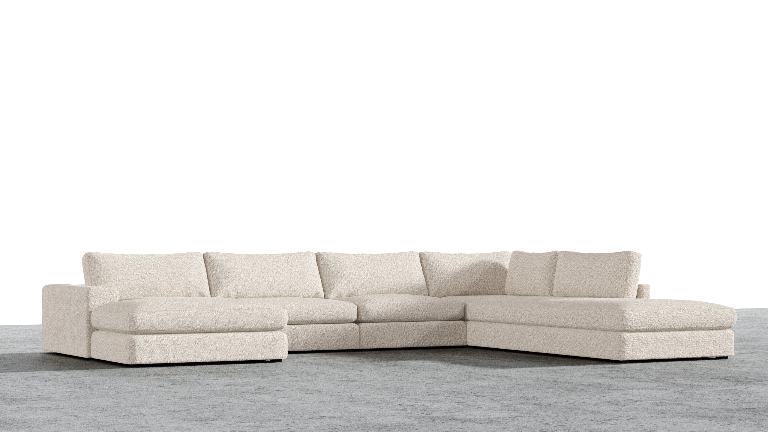 MGR Double Chaise + Corner Sectional - Image 75
