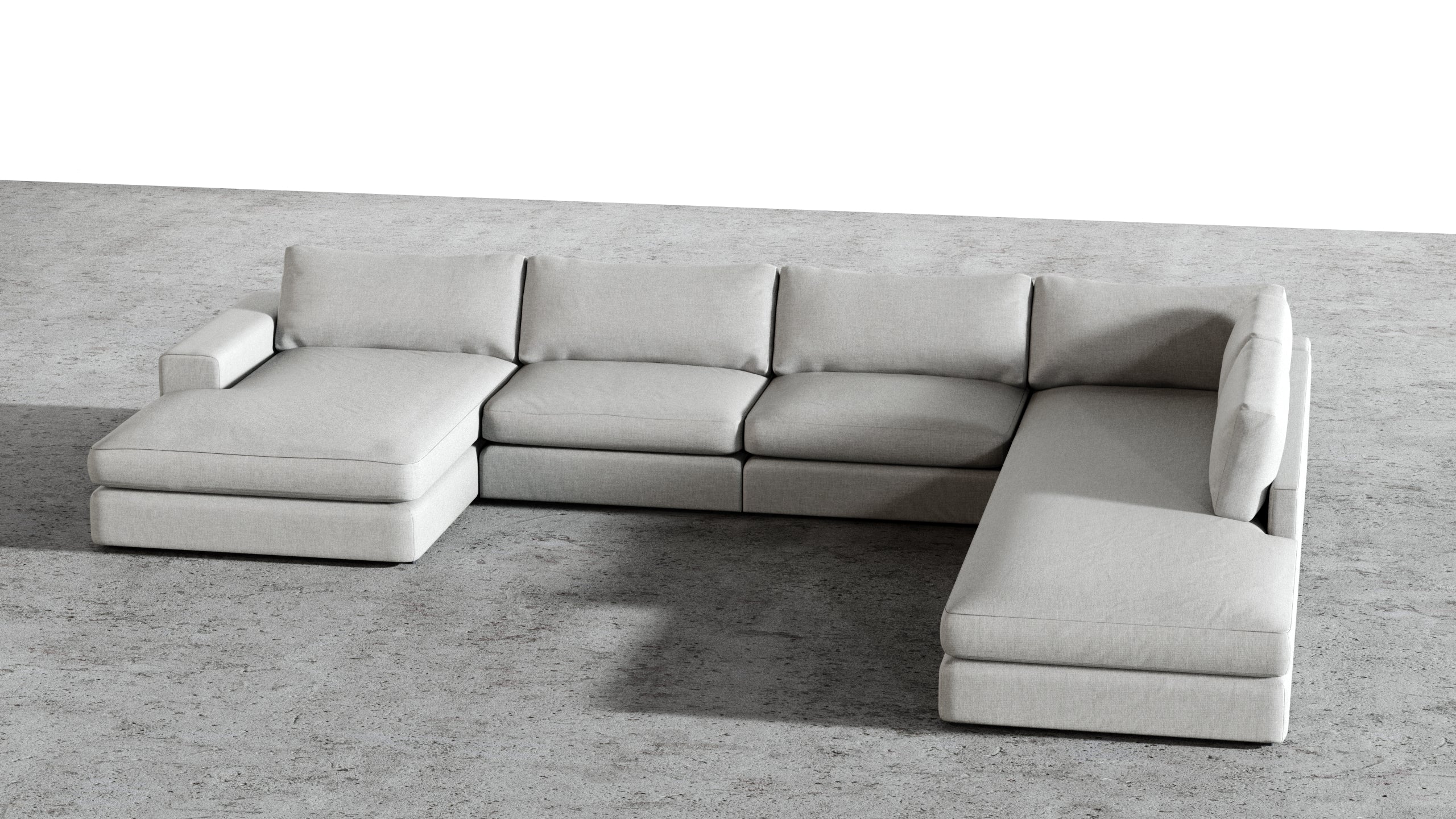 MGR Double Chaise + Corner Sectional - Image 83