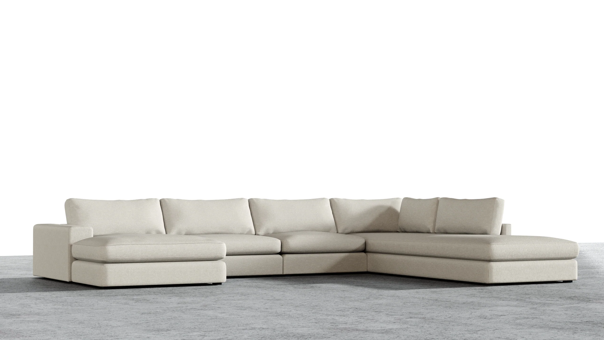 MGR Double Chaise + Corner Sectional - Image 9