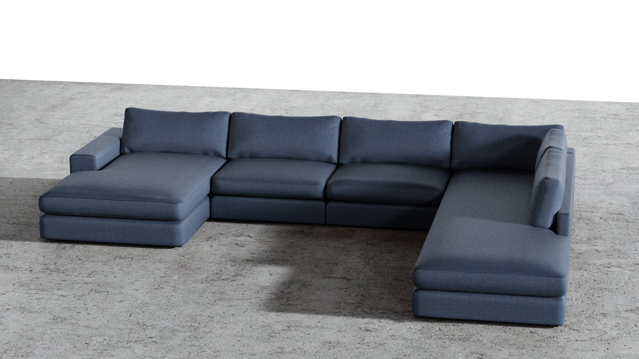 MGR Double Chaise + Corner Sectional - Image 90