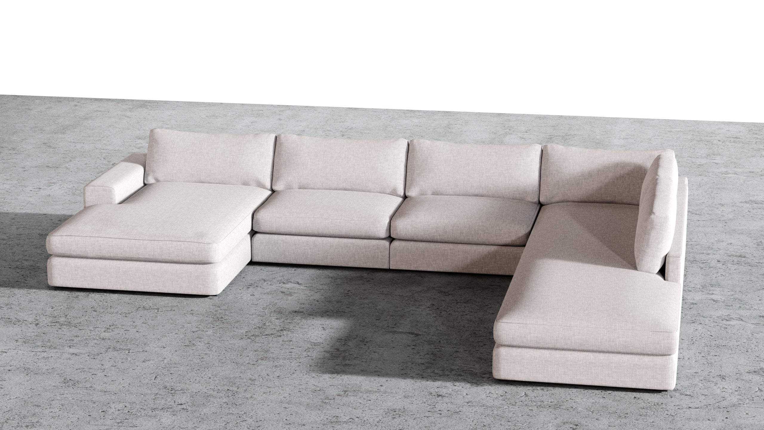 MGR Double Chaise + Corner Sectional - Image 98