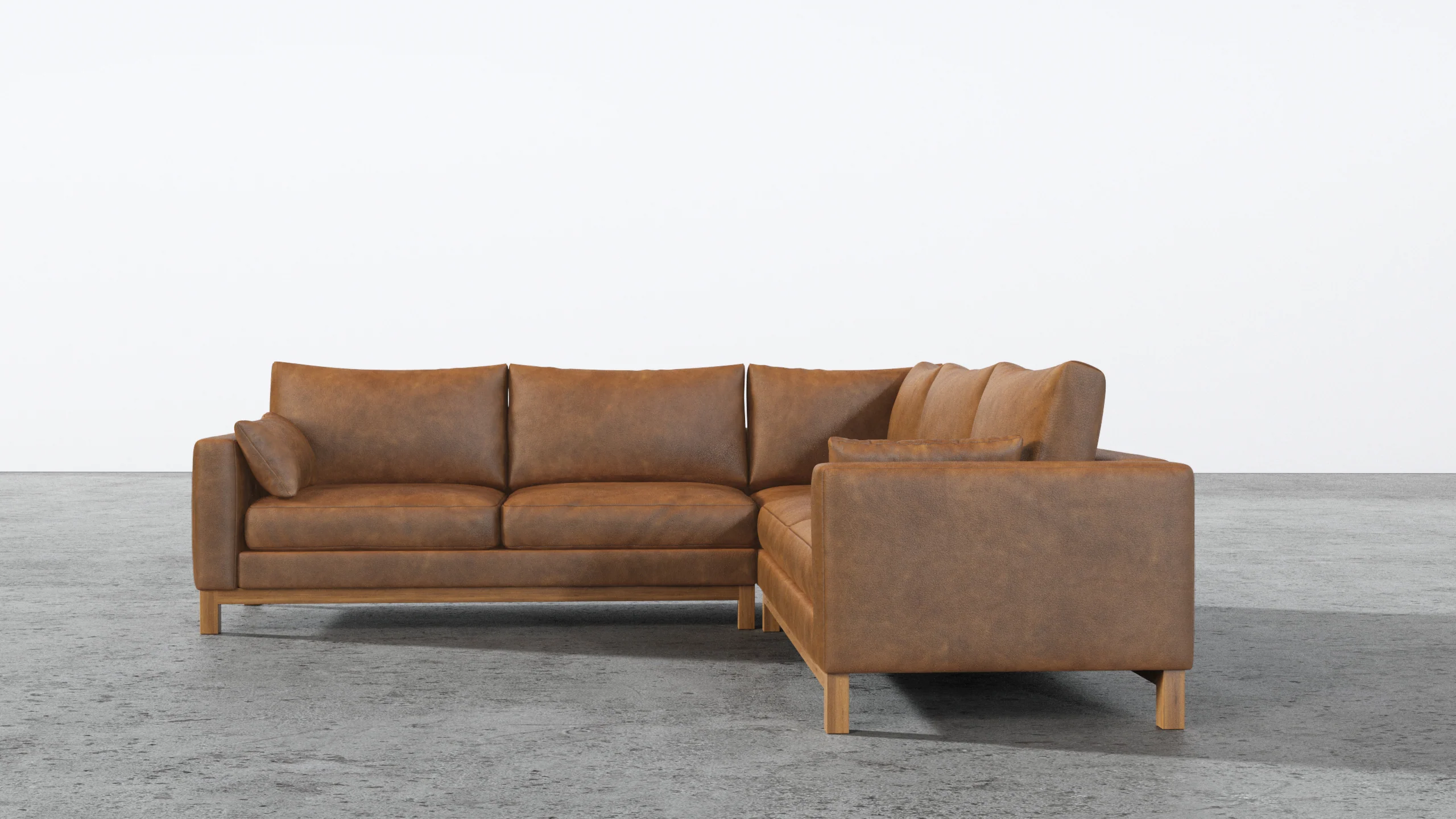 Oak Studio Corner Sectional - Image 2