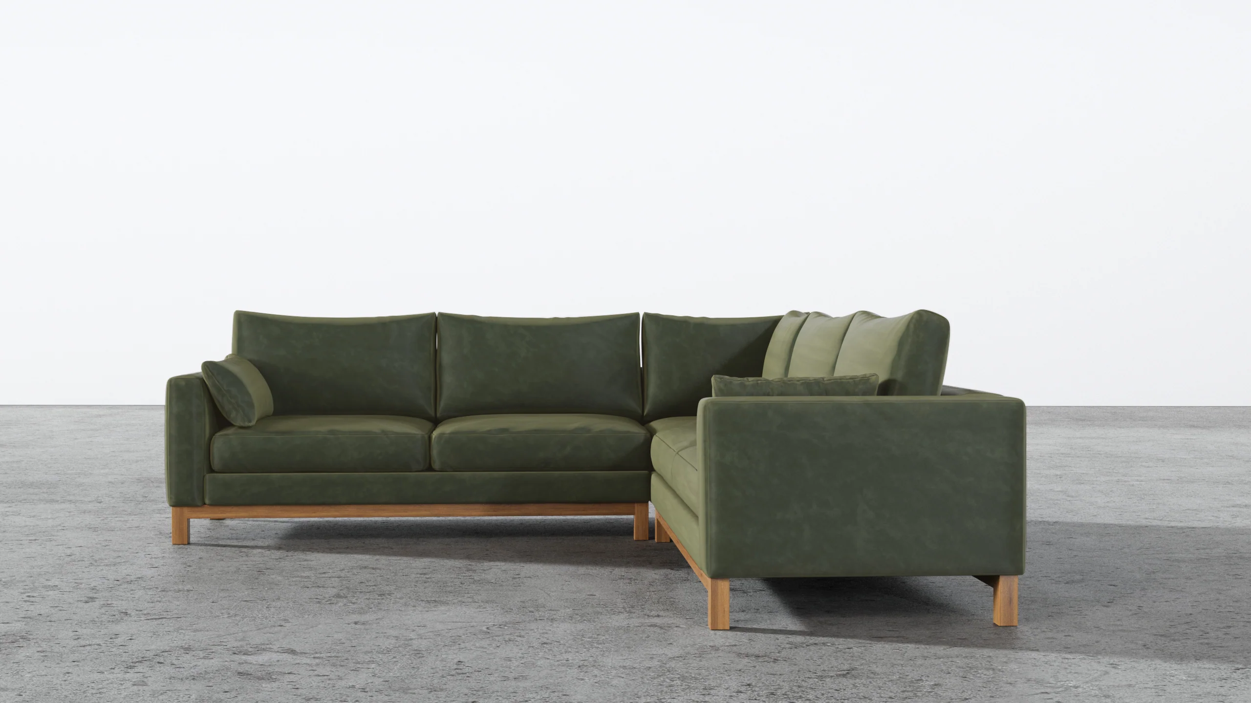 Oak Studio Corner Sectional - Image 2