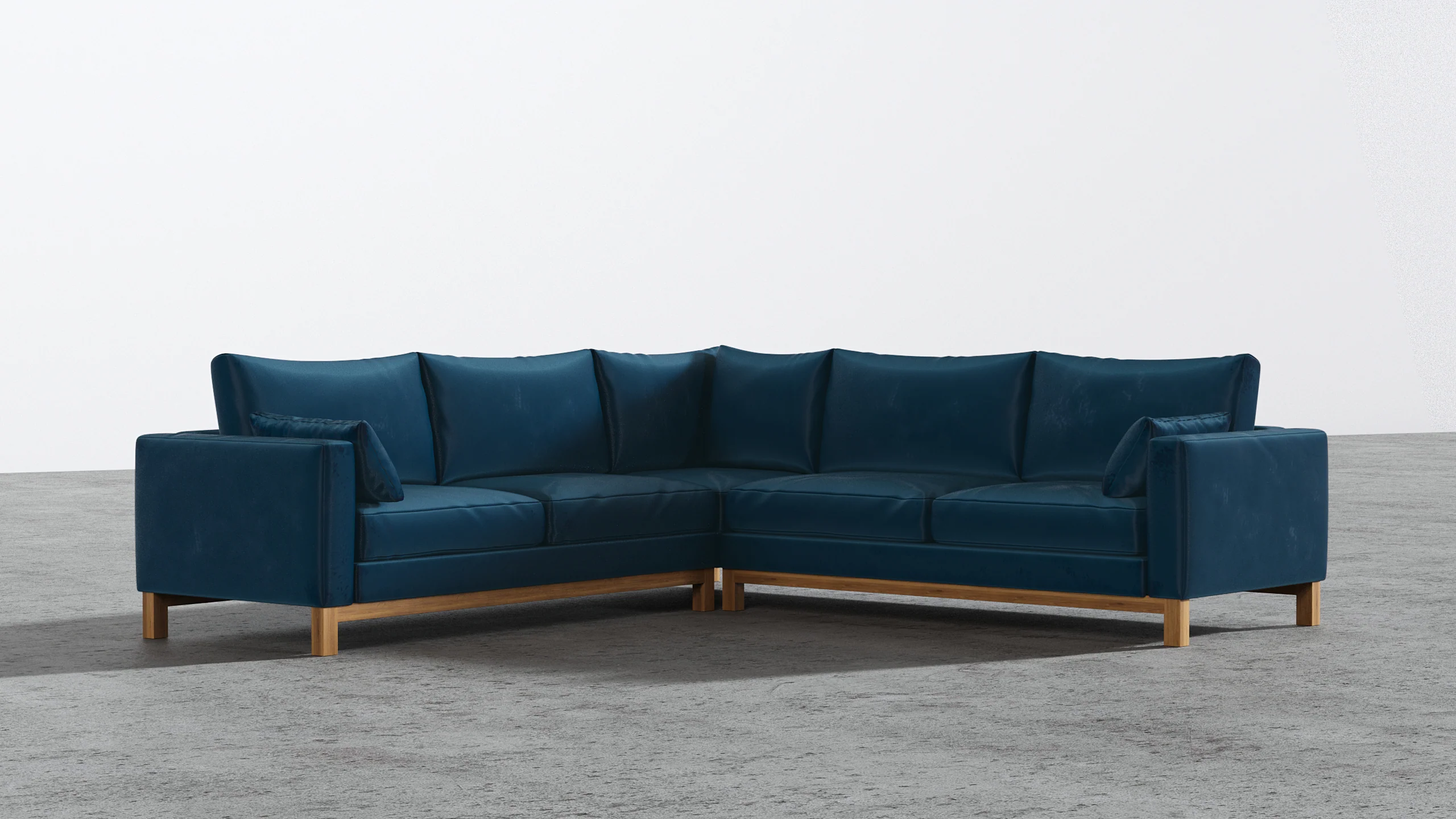 Oak Studio Corner Sectional - Image 21