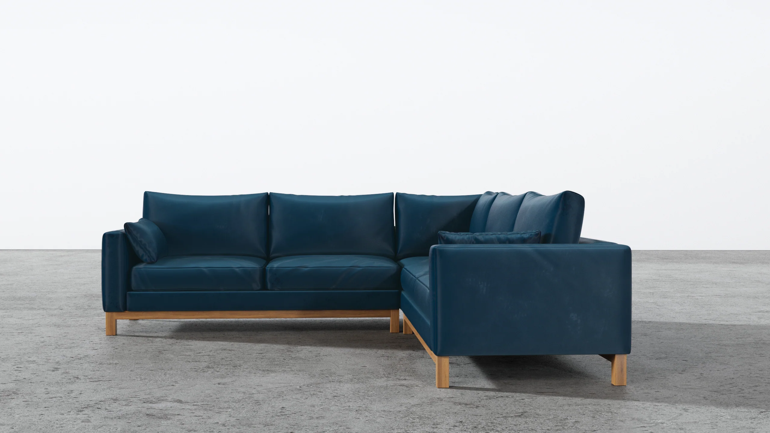 Oak Studio Corner Sectional - Image 22