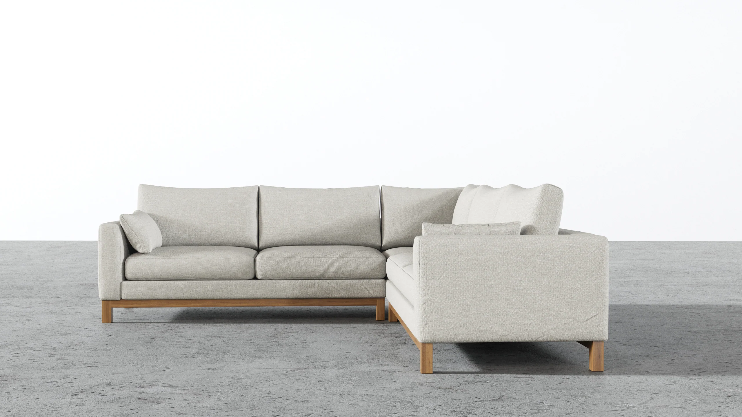 Oak Studio Corner Sectional - Image 2