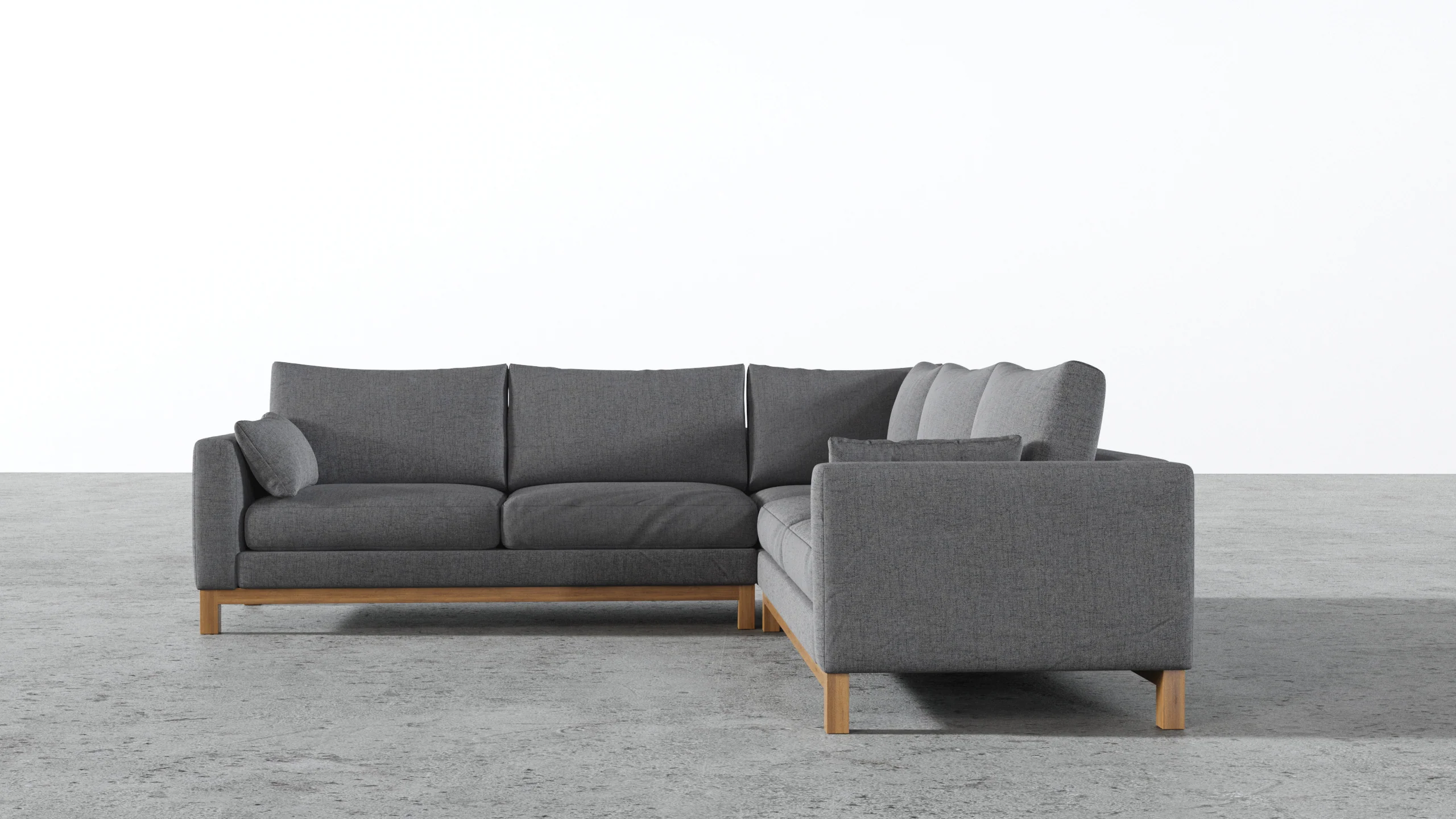 Oak Studio Corner Sectional - Image 22