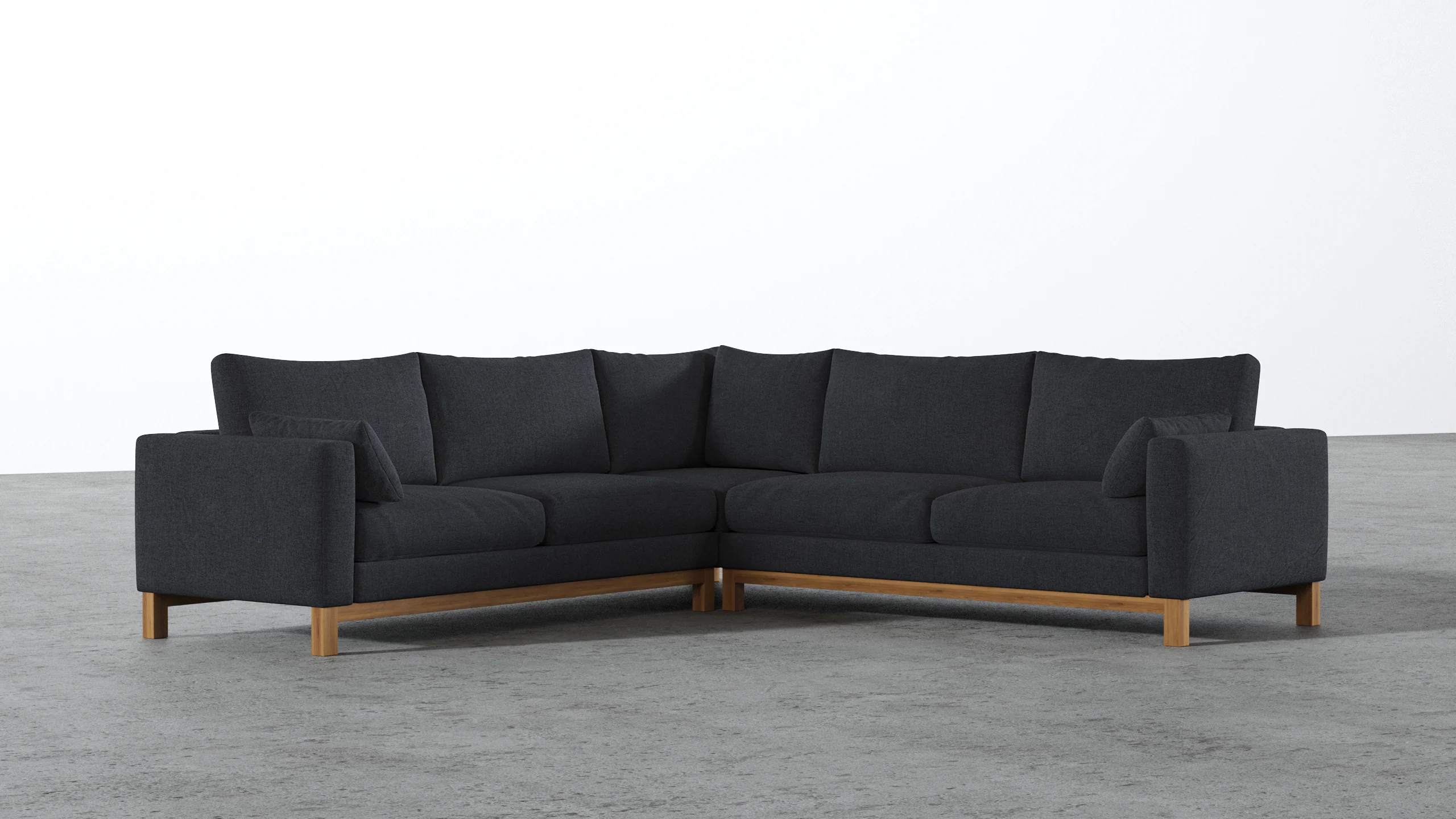 Oak Studio Corner Sectional - Image 26
