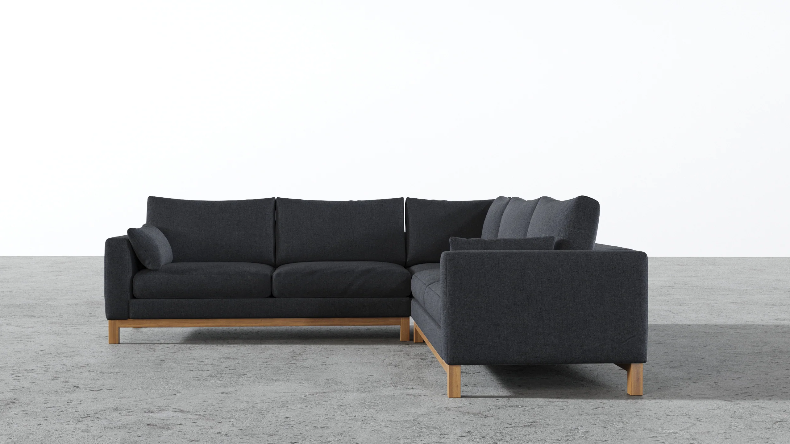 Oak Studio Corner Sectional - Image 27