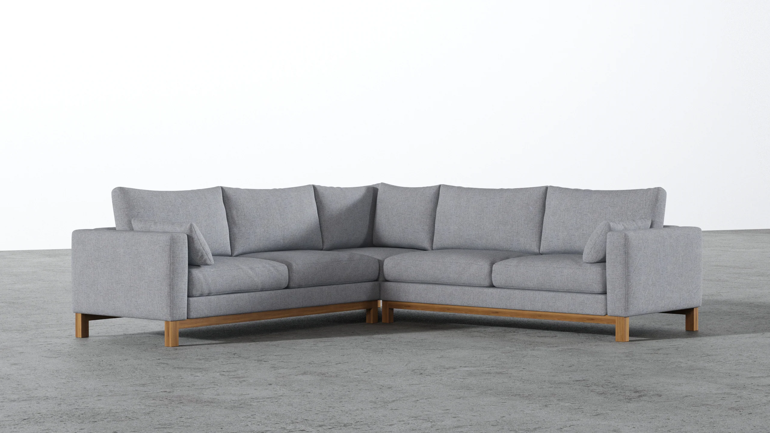 Oak Studio Corner Sectional - Image 31
