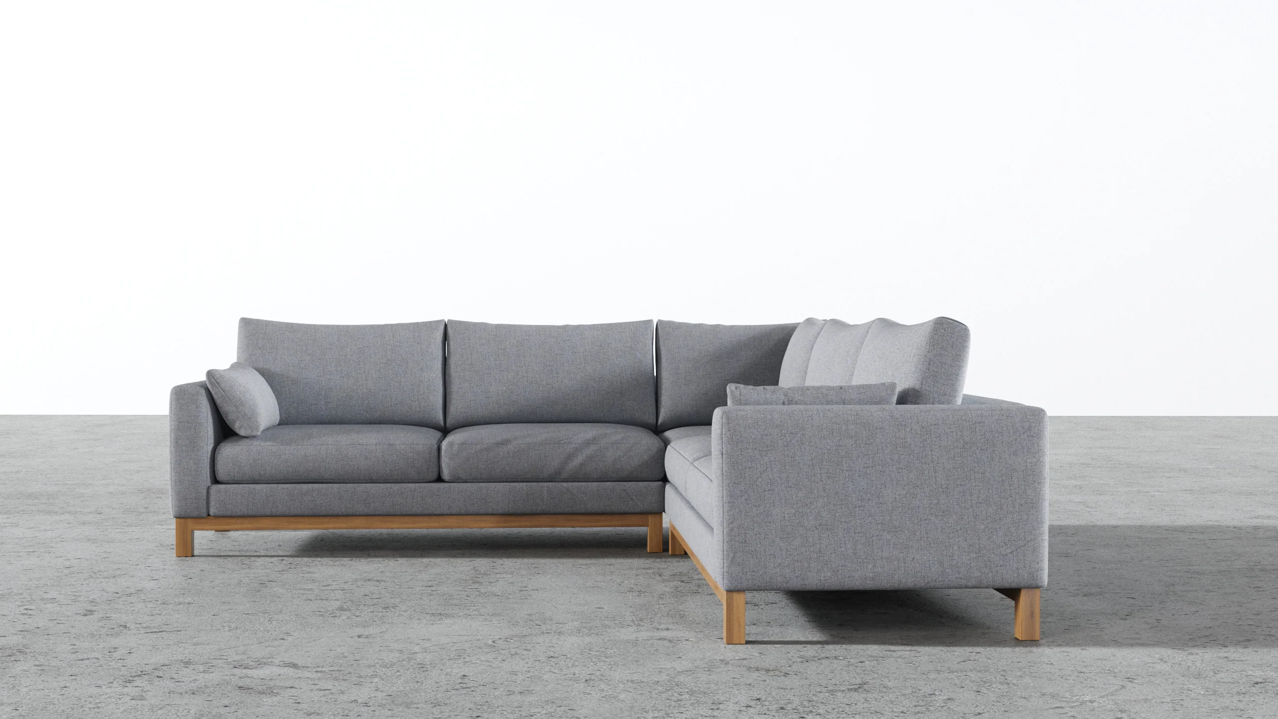Oak Studio Corner Sectional - Image 32