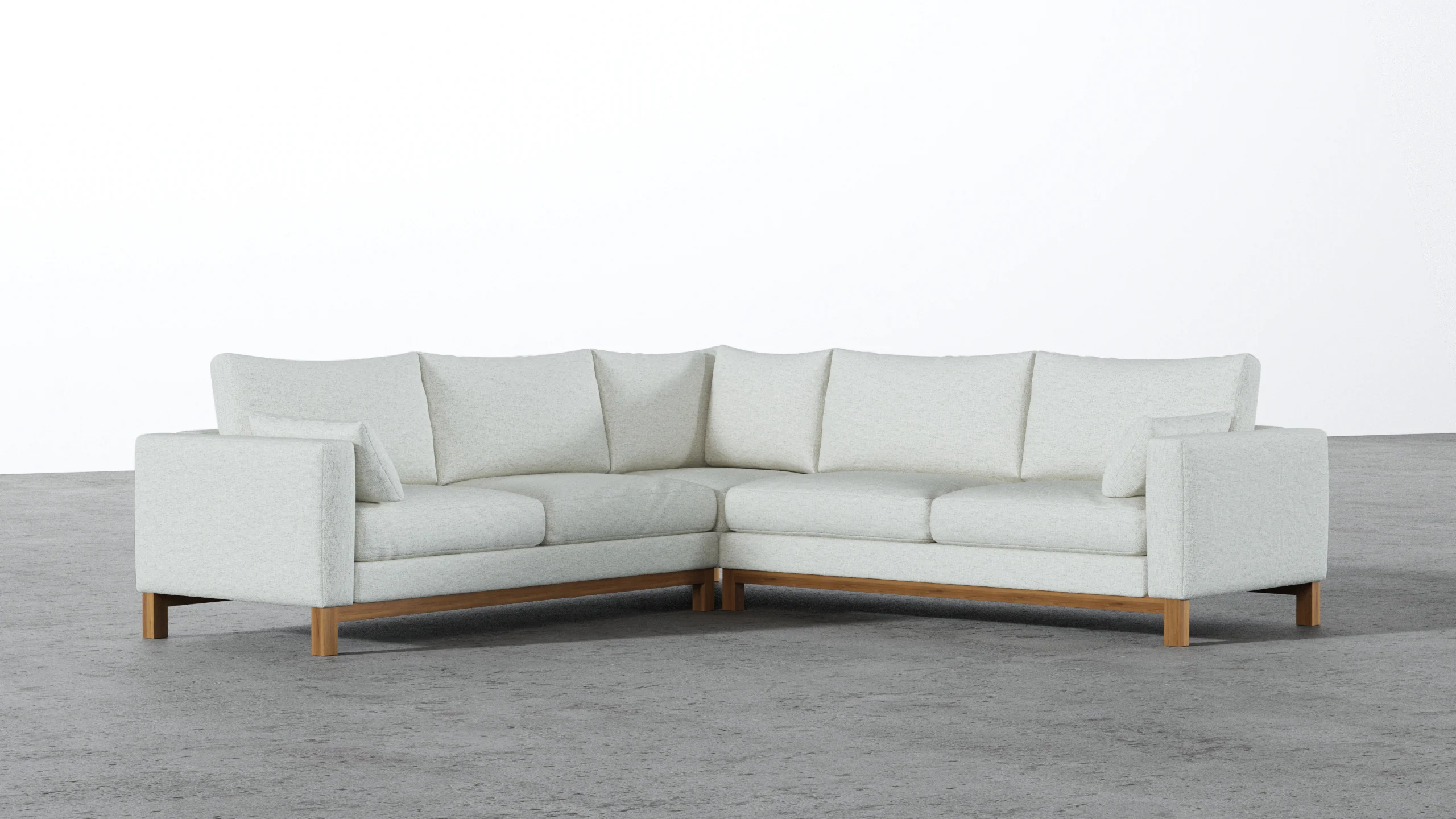 Oak Studio Corner Sectional - Image 36