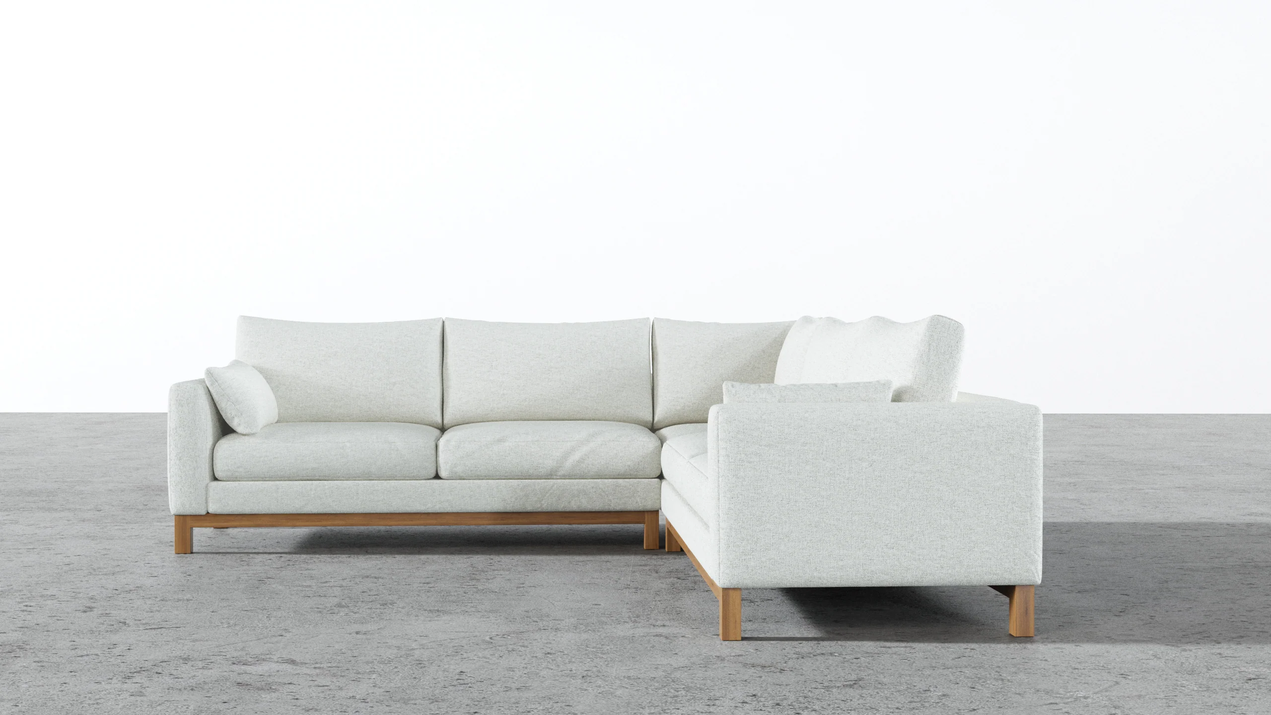Oak Studio Corner Sectional - Image 37