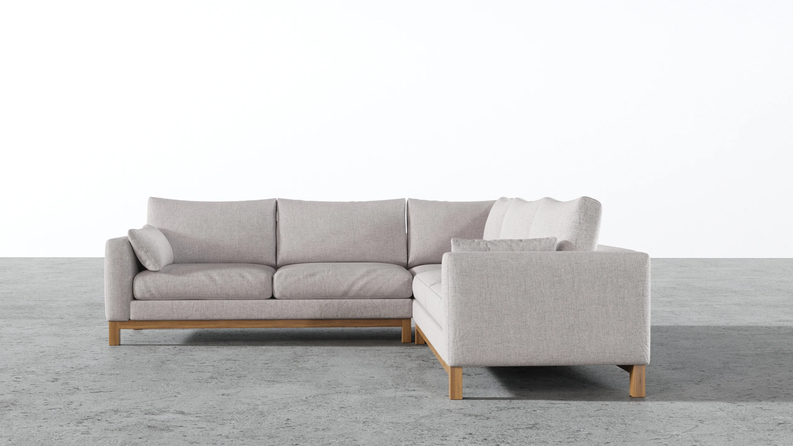 Oak Studio Corner Sectional - Image 42