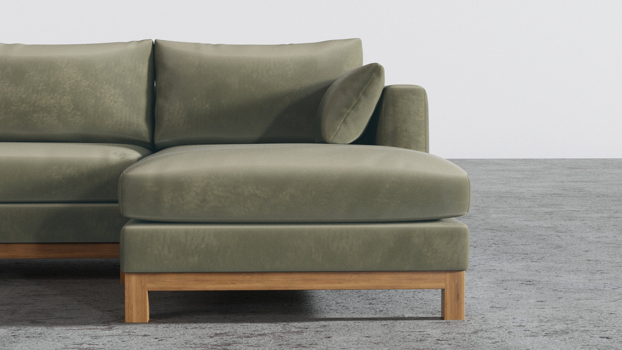 Oak Studio Double Chaise Sectional - Image 16