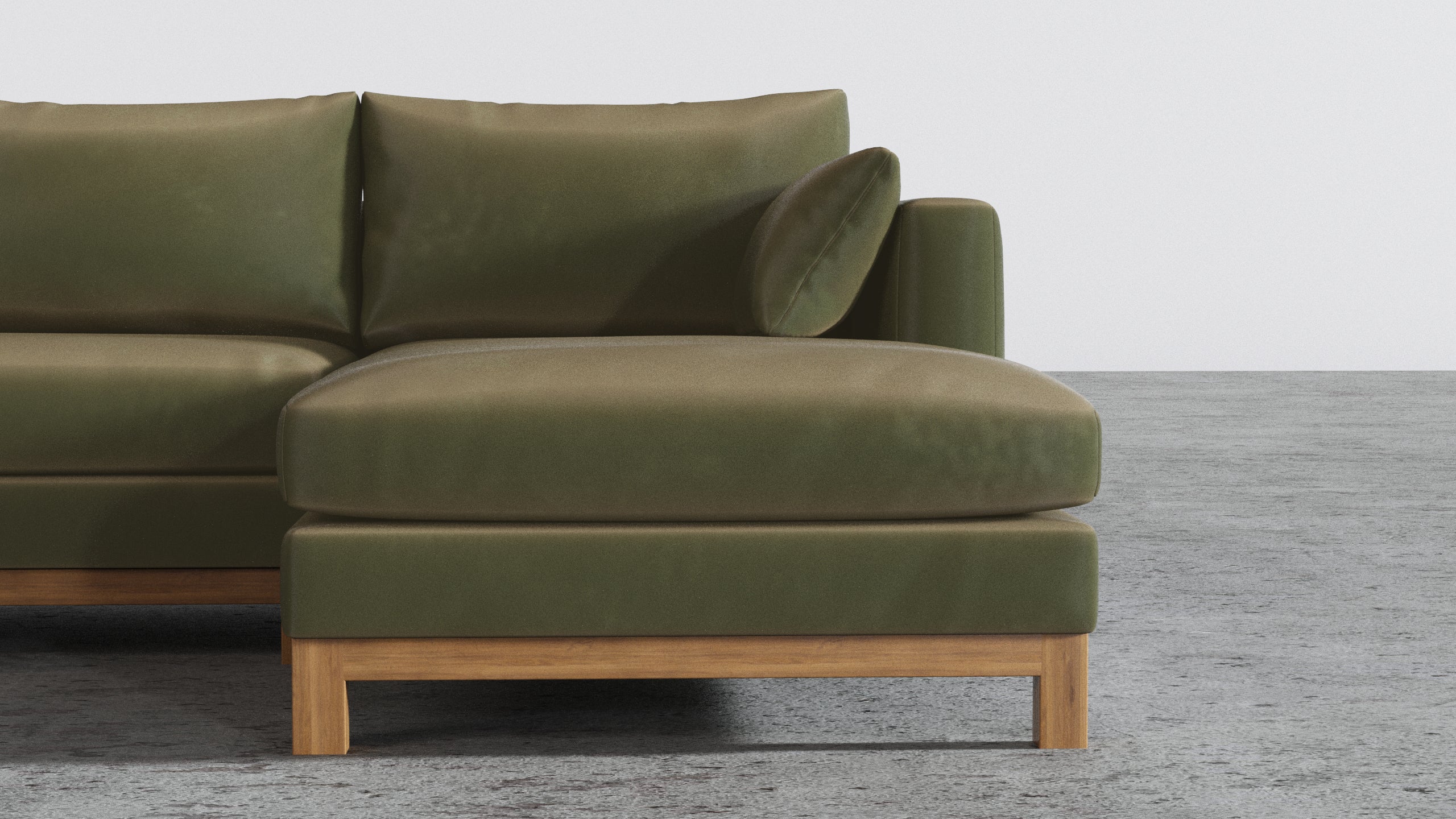 Oak Studio Double Chaise Sectional - Image 21