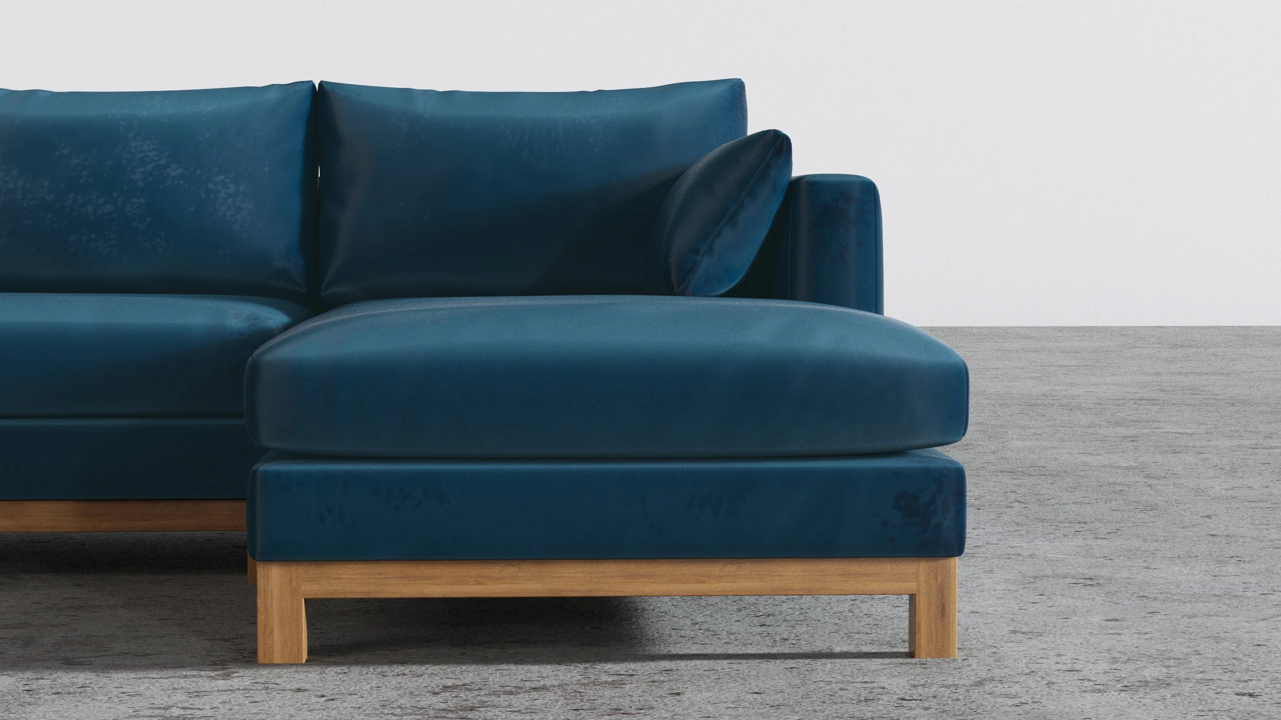 Oak Studio Double Chaise Sectional - Image 27