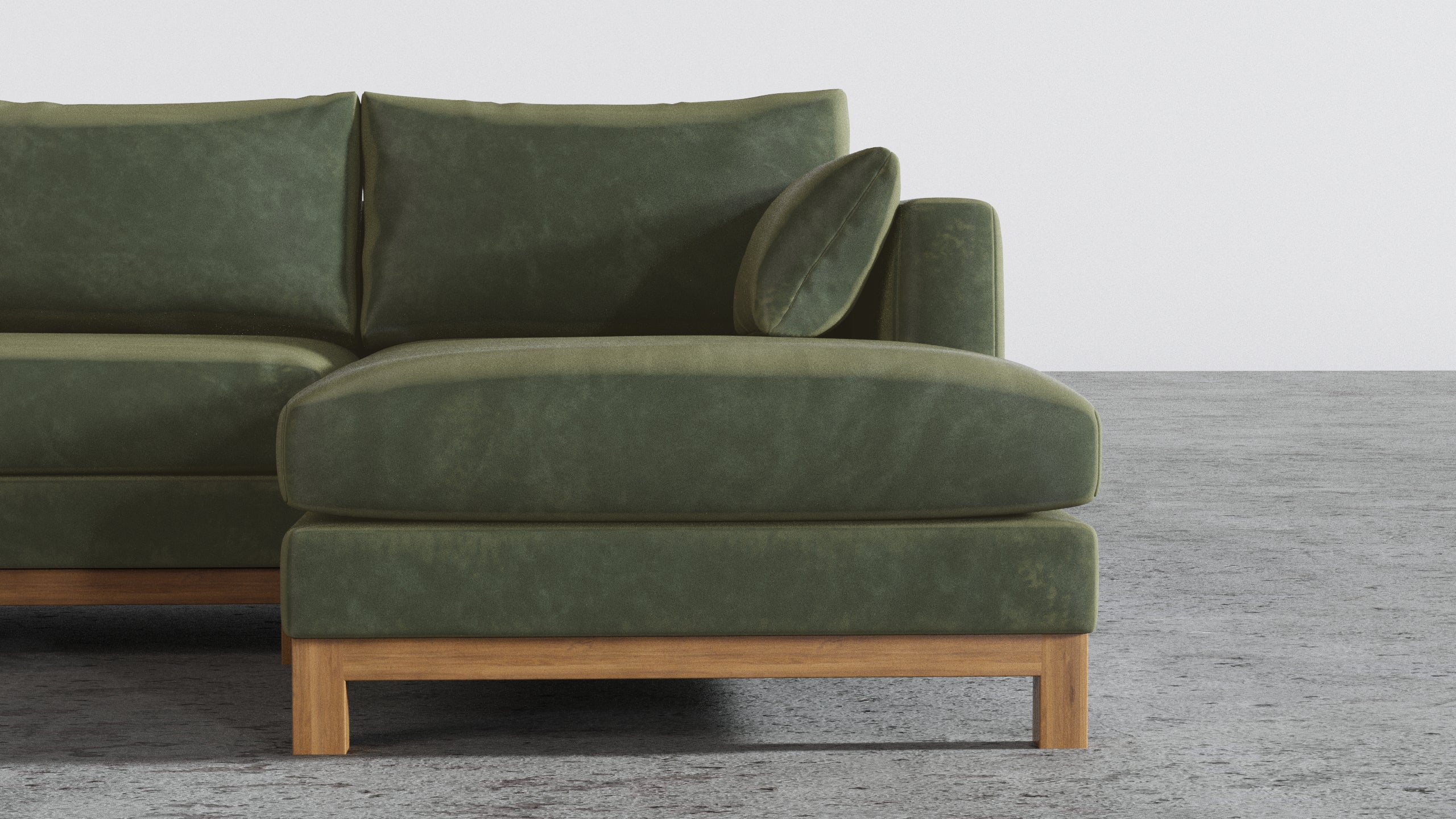 Oak Studio Double Chaise Sectional - Image 3