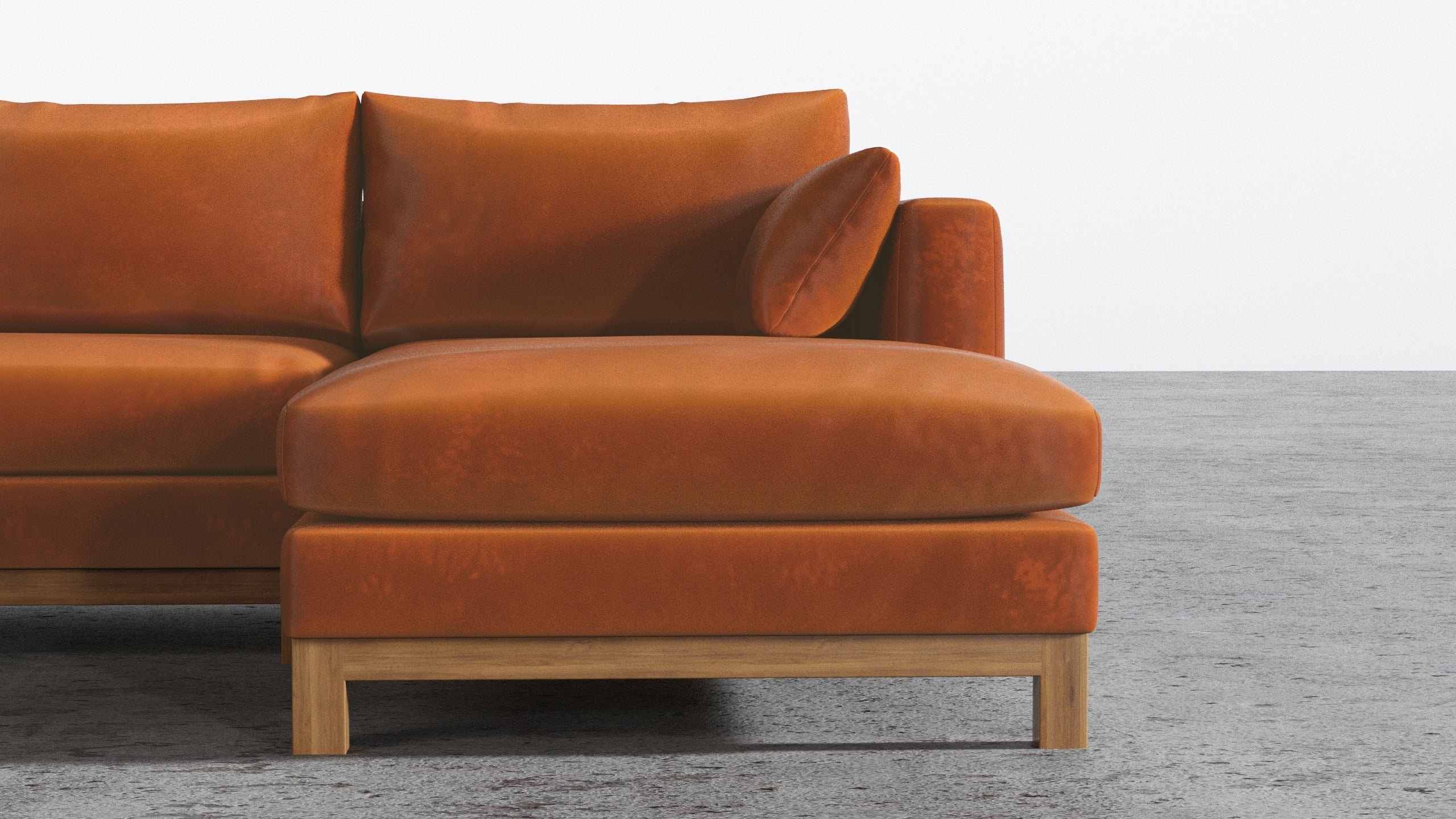 Oak Studio Double Chaise Sectional - Image 33