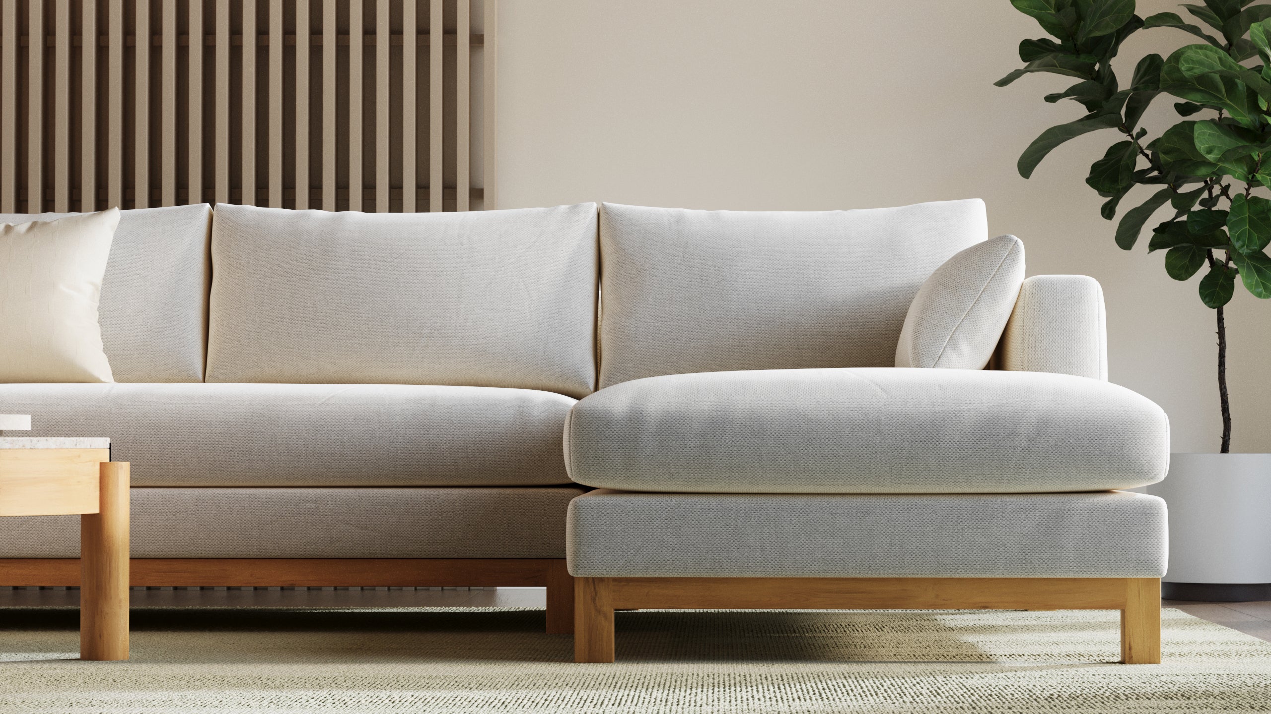 Oak Studio Double Chaise Sectional - Image 40