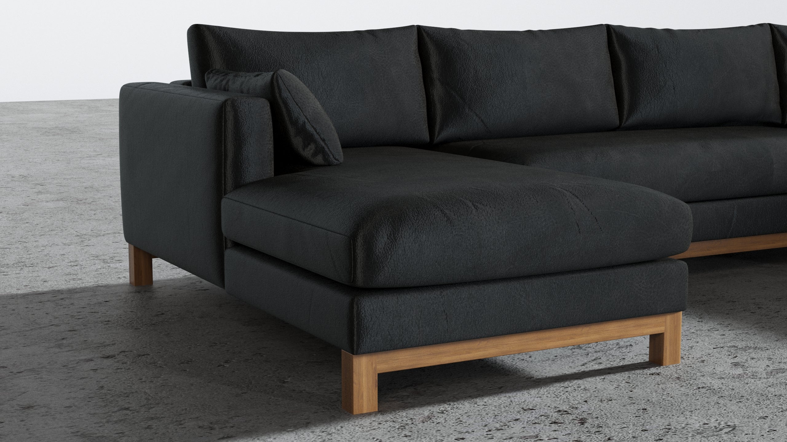 Oak Studio Double Chaise Sectional - Image 10