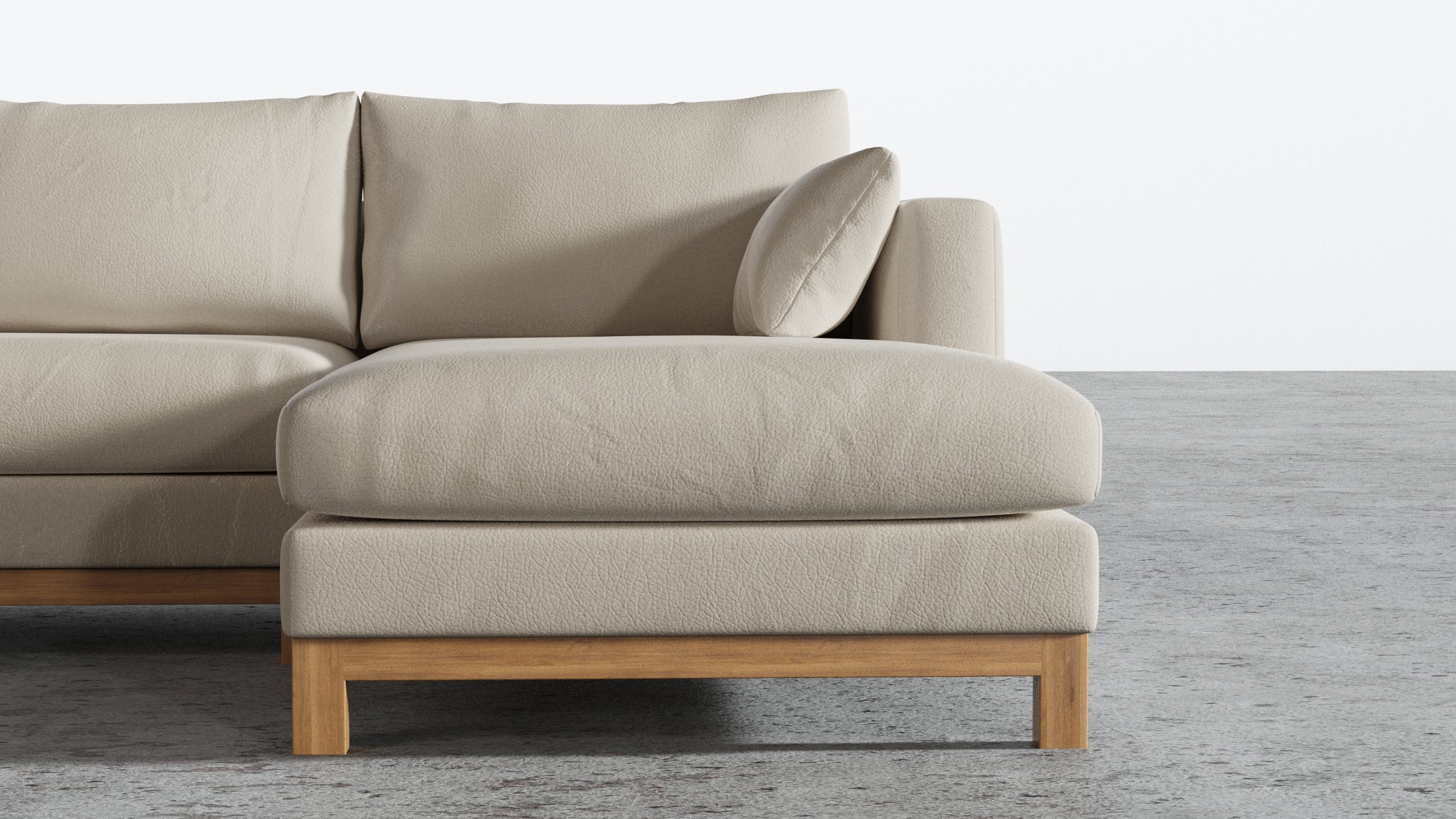 Oak Studio Double Chaise Sectional - Image 15