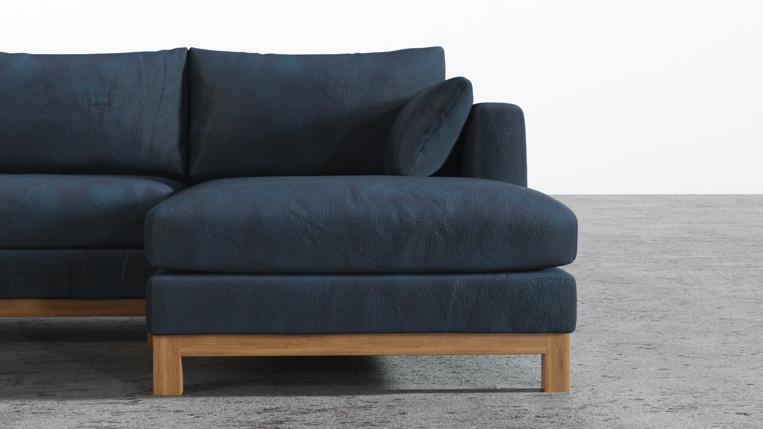 Oak Studio Double Chaise Sectional - Image 21
