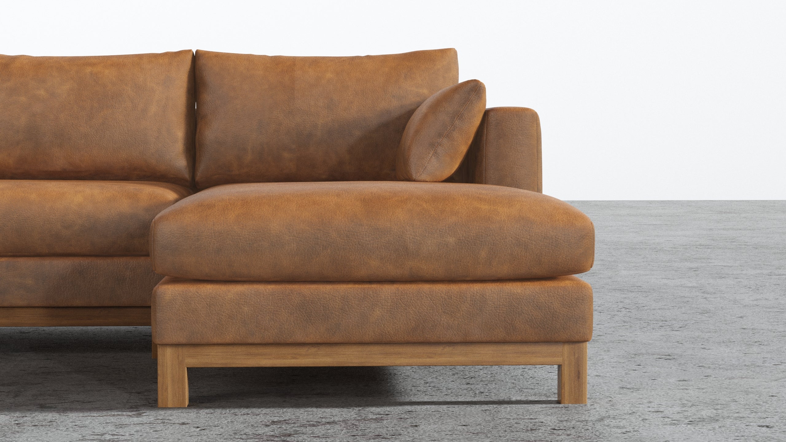Oak Studio Double Chaise Sectional - Image 3