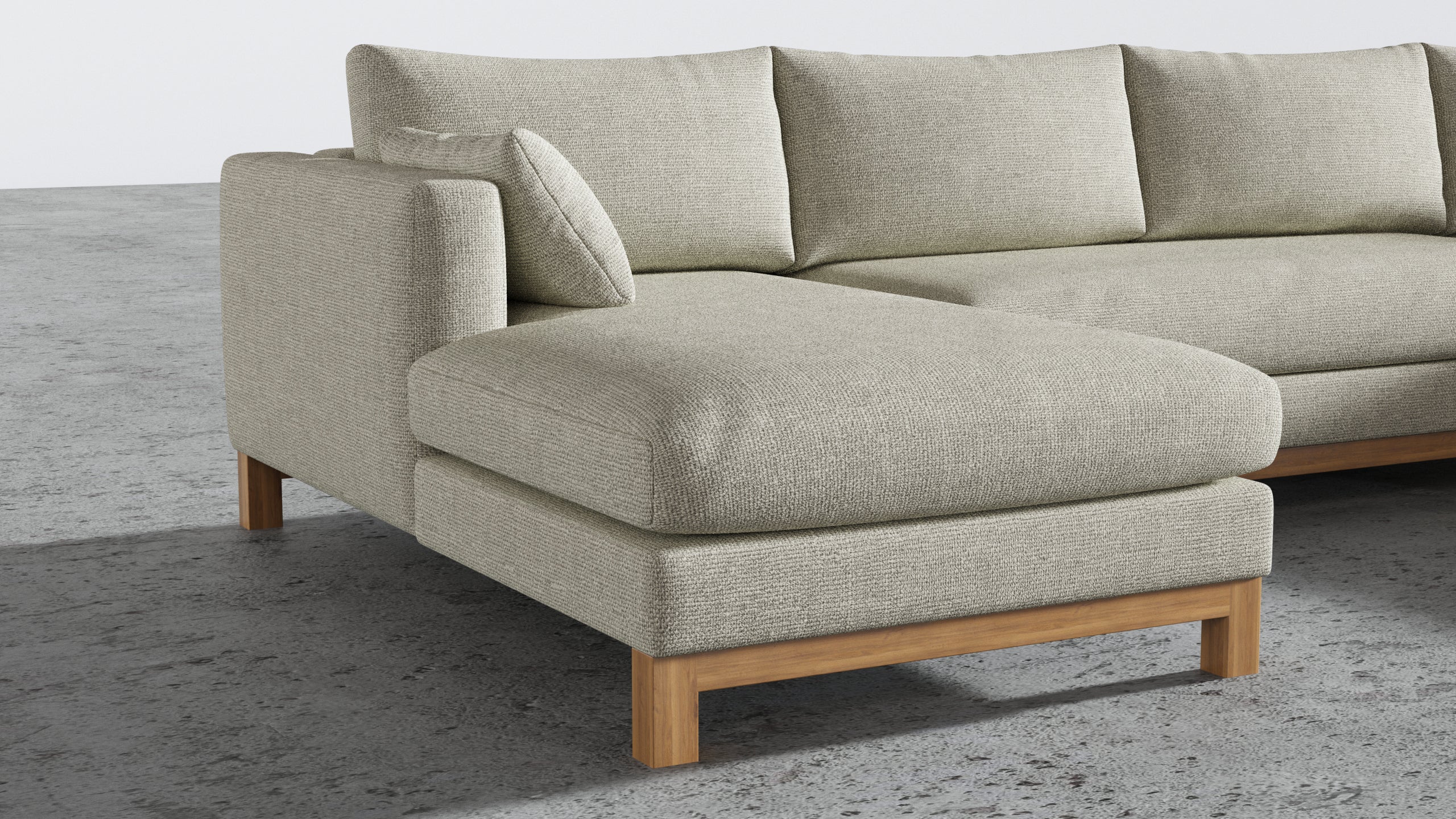 Oak Studio Double Chaise Sectional - Image 10