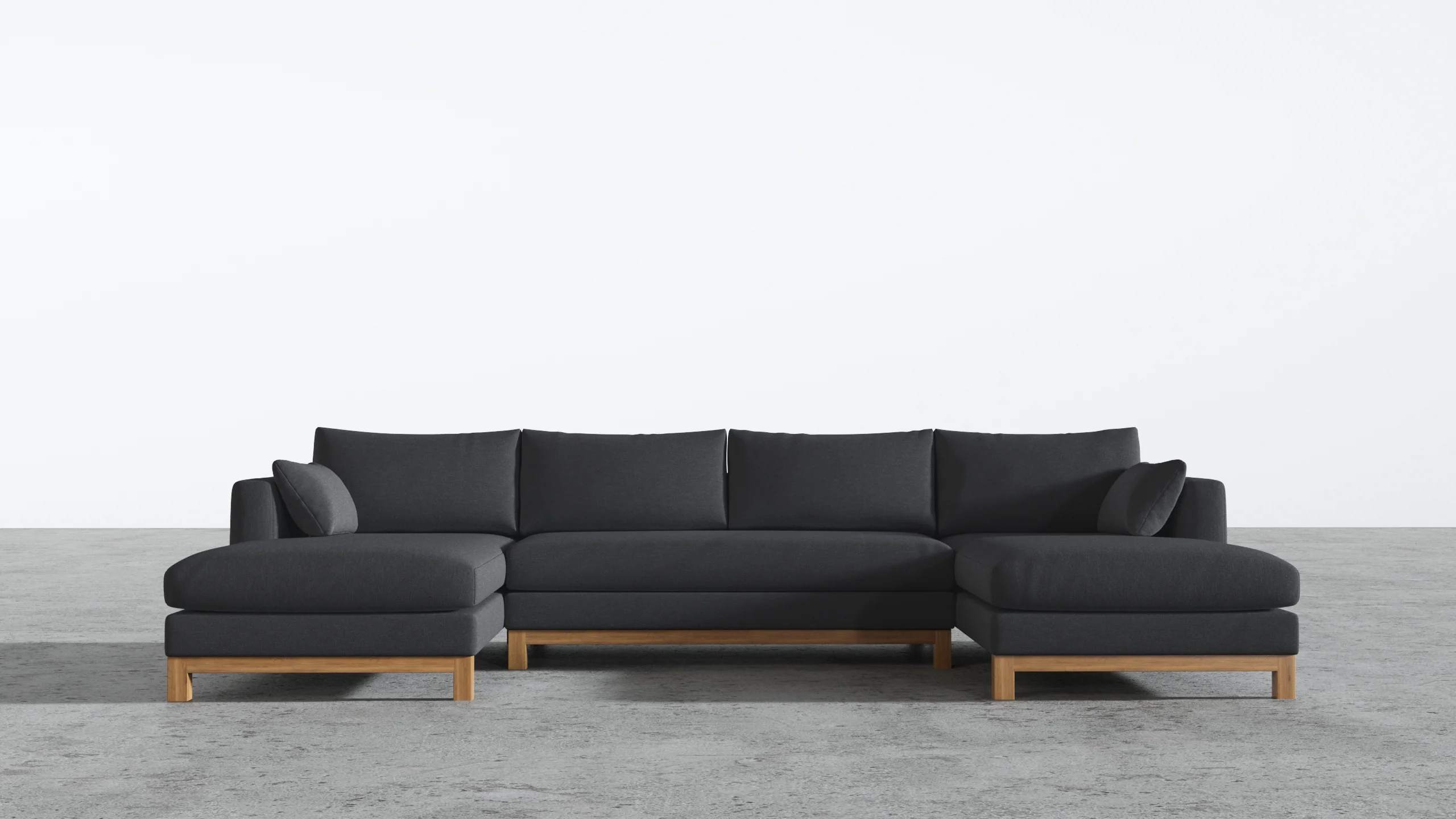 Oak Studio Double Chaise Sectional - Image 13