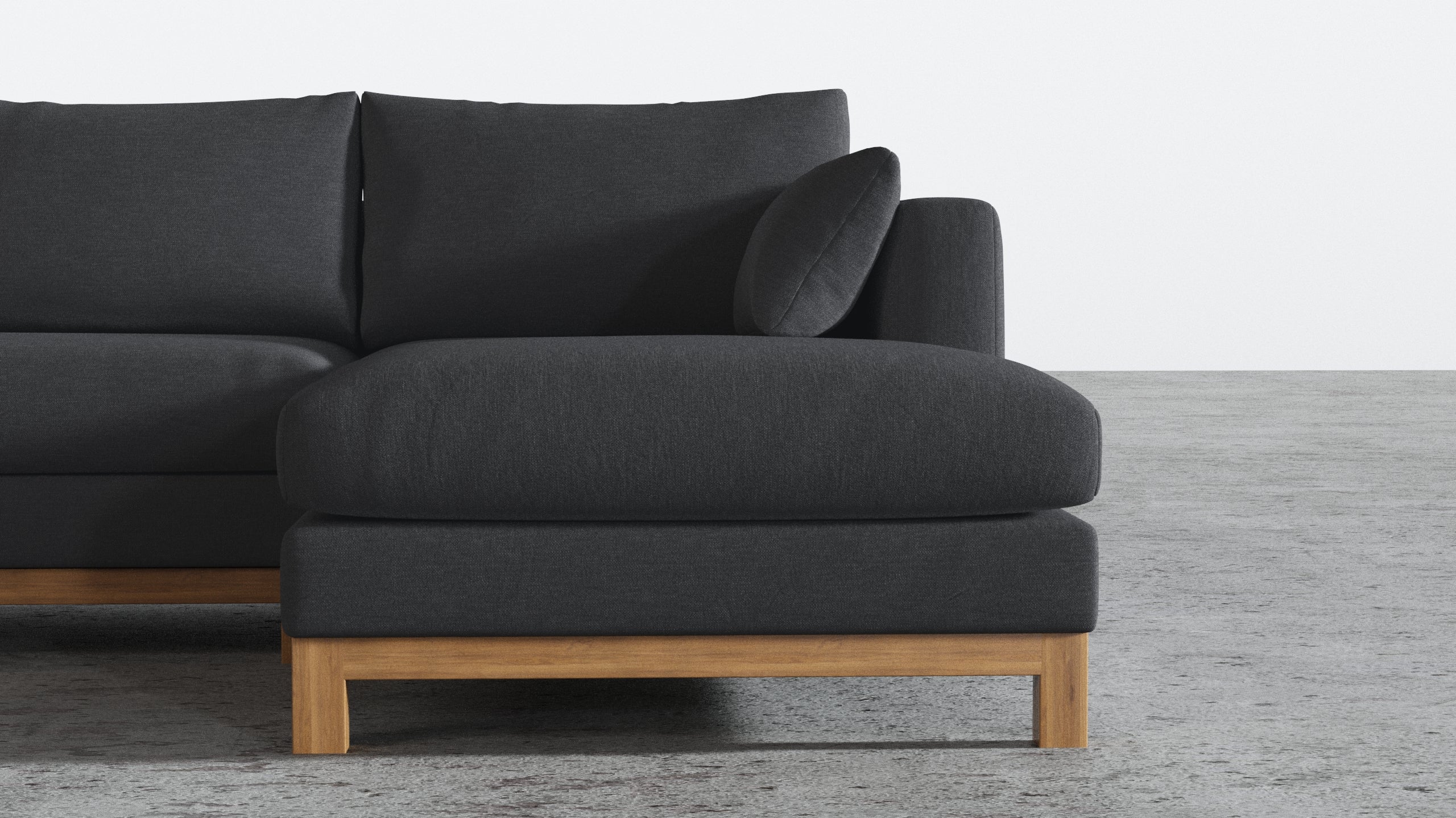 Oak Studio Double Chaise Sectional - Image 15