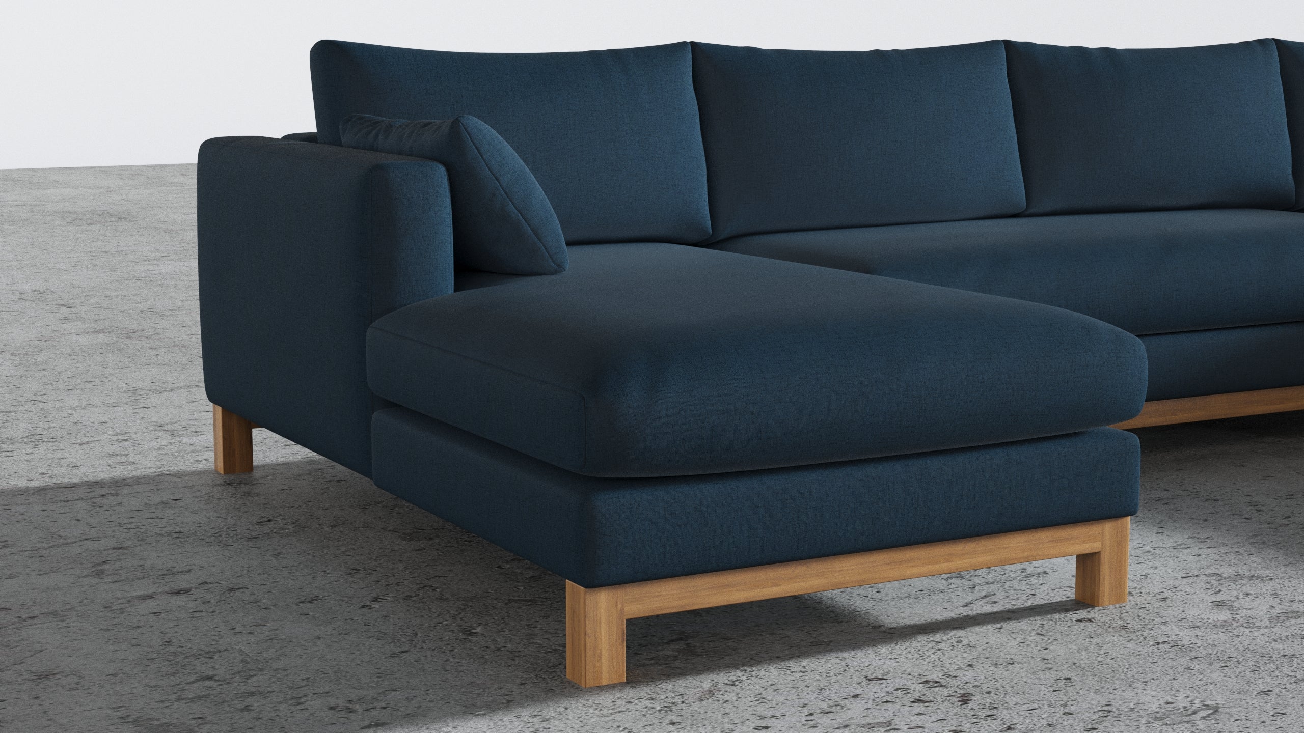 Oak Studio Double Chaise Sectional - Image 21