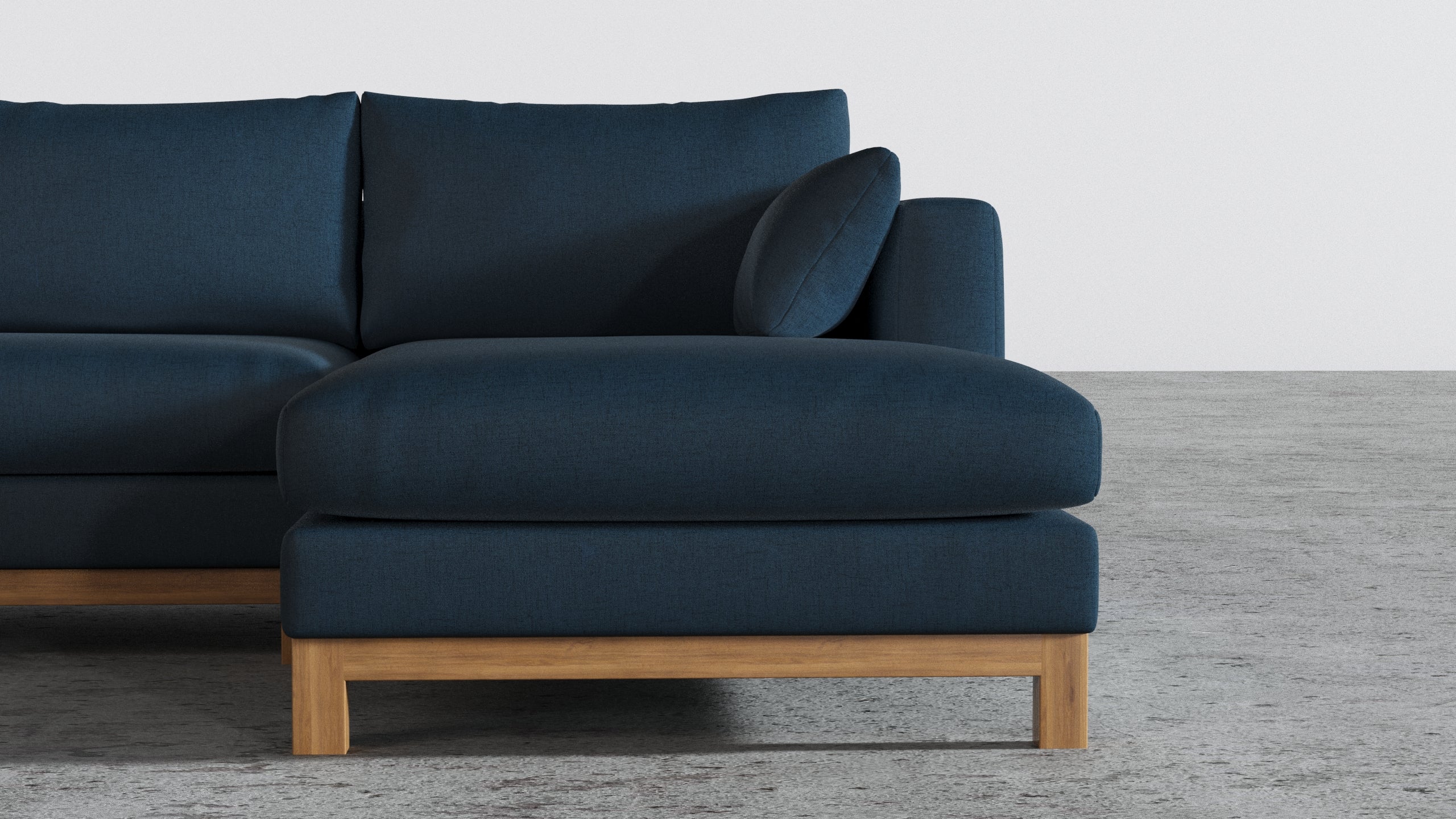 Oak Studio Double Chaise Sectional - Image 22