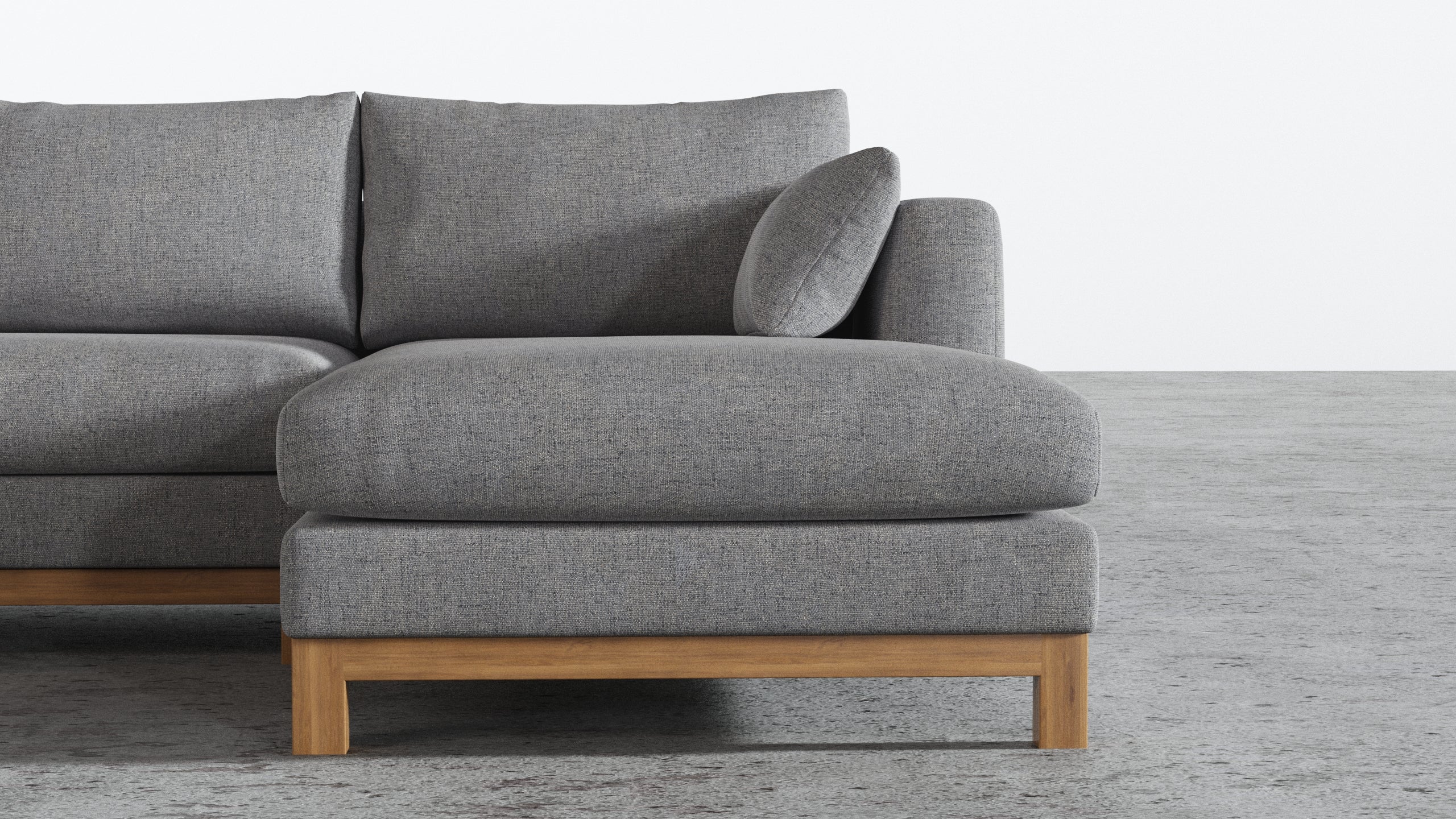 Oak Studio Double Chaise Sectional - Image 27