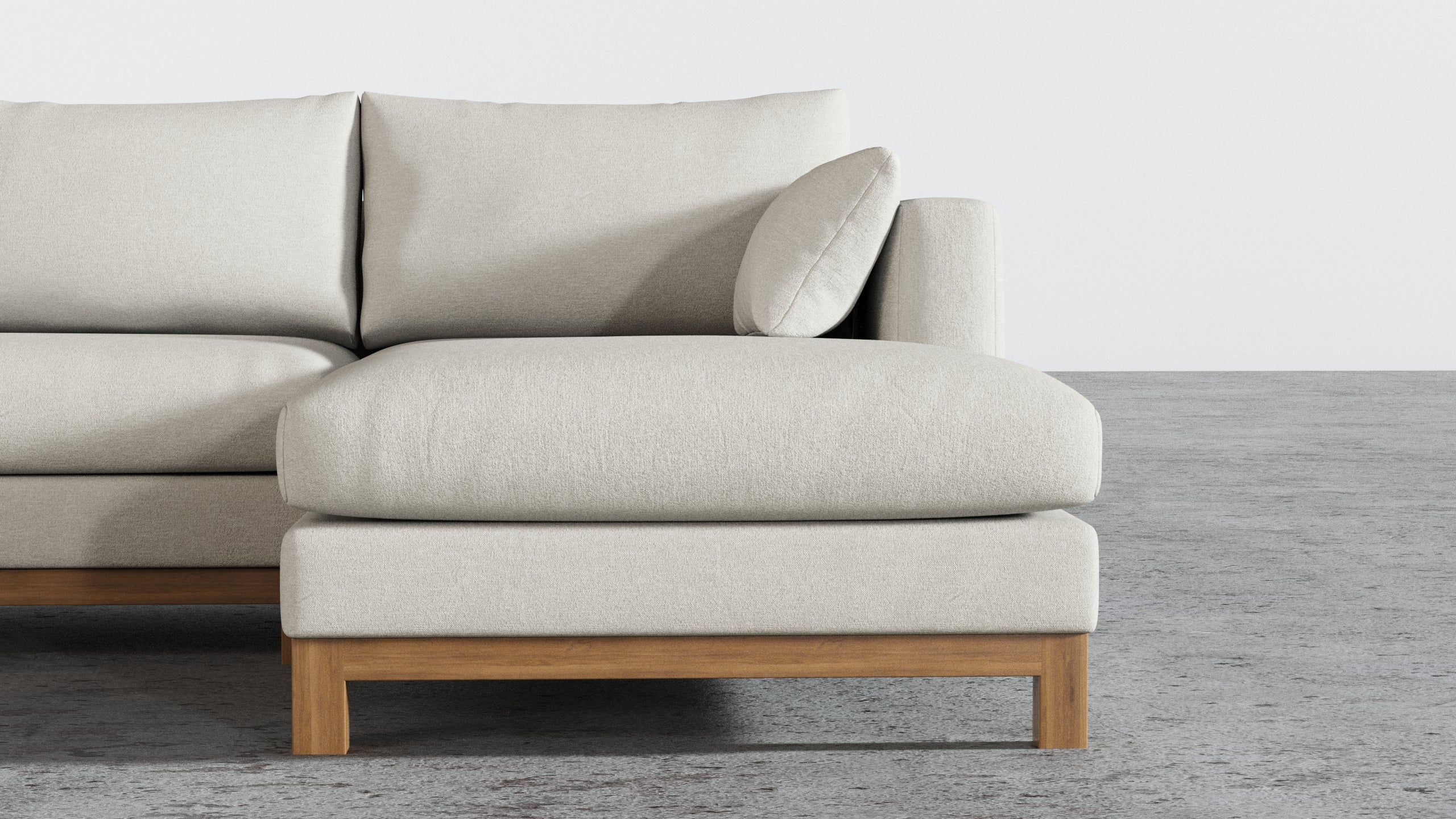 Oak Studio Double Chaise Sectional - Image 3