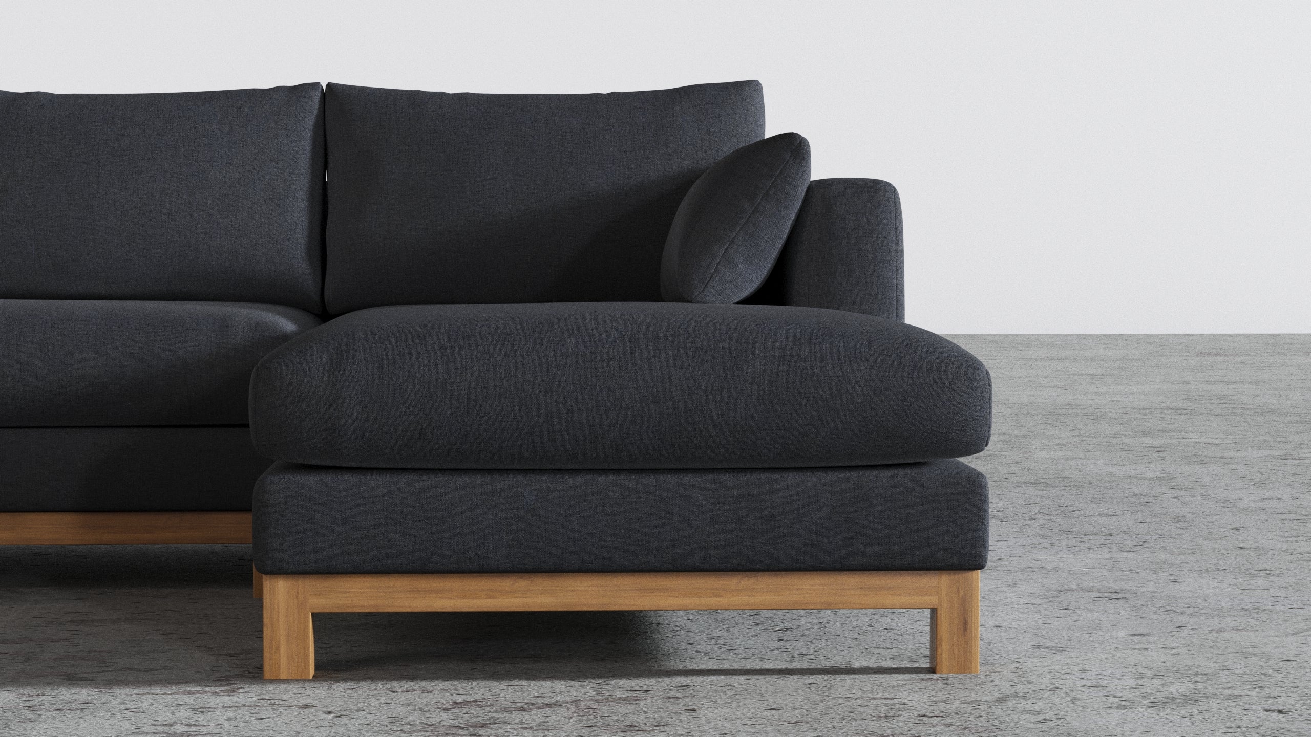Oak Studio Double Chaise Sectional - Image 34
