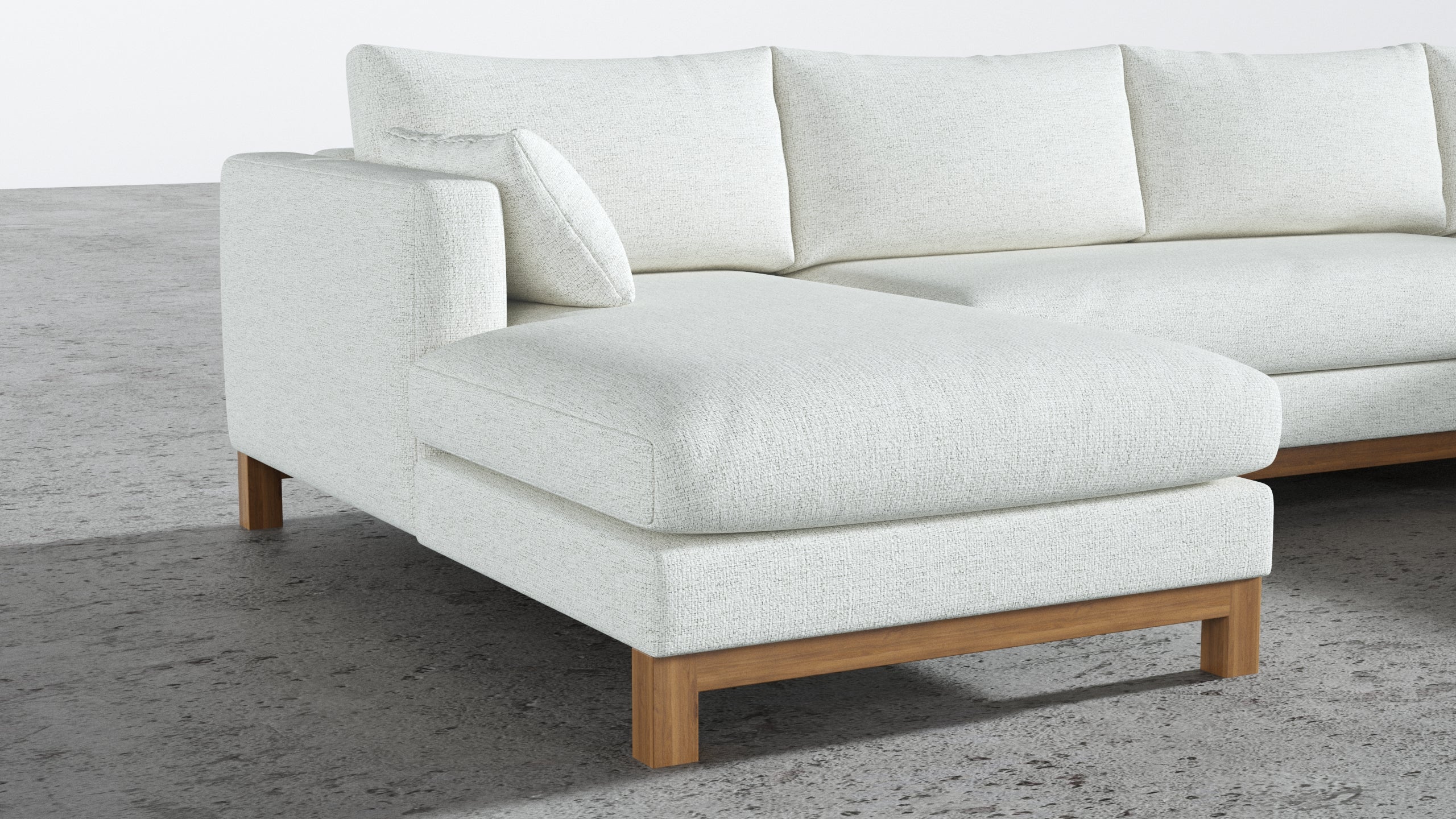 Oak Studio Double Chaise Sectional - Image 46