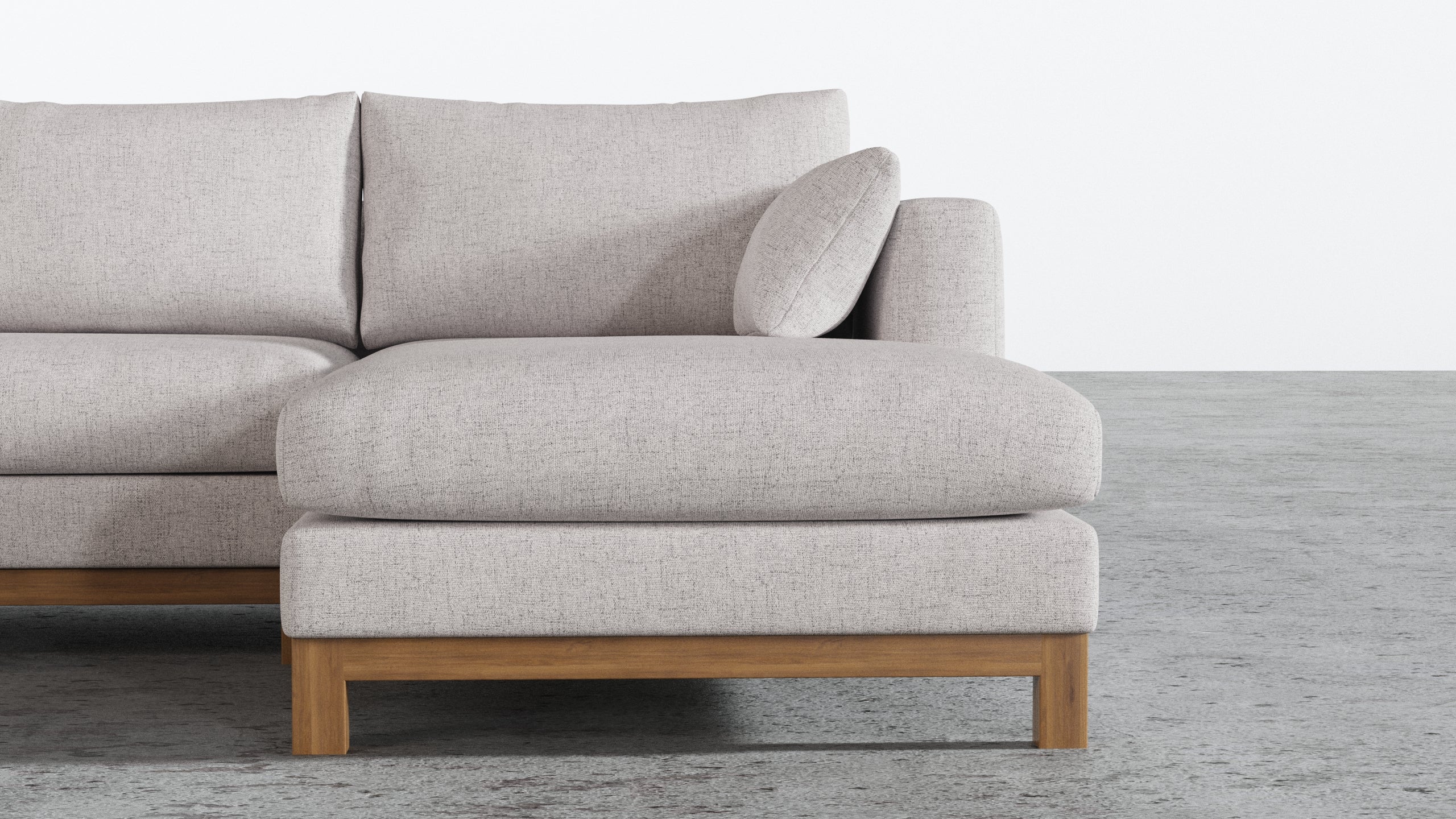 Oak Studio Double Chaise Sectional - Image 51