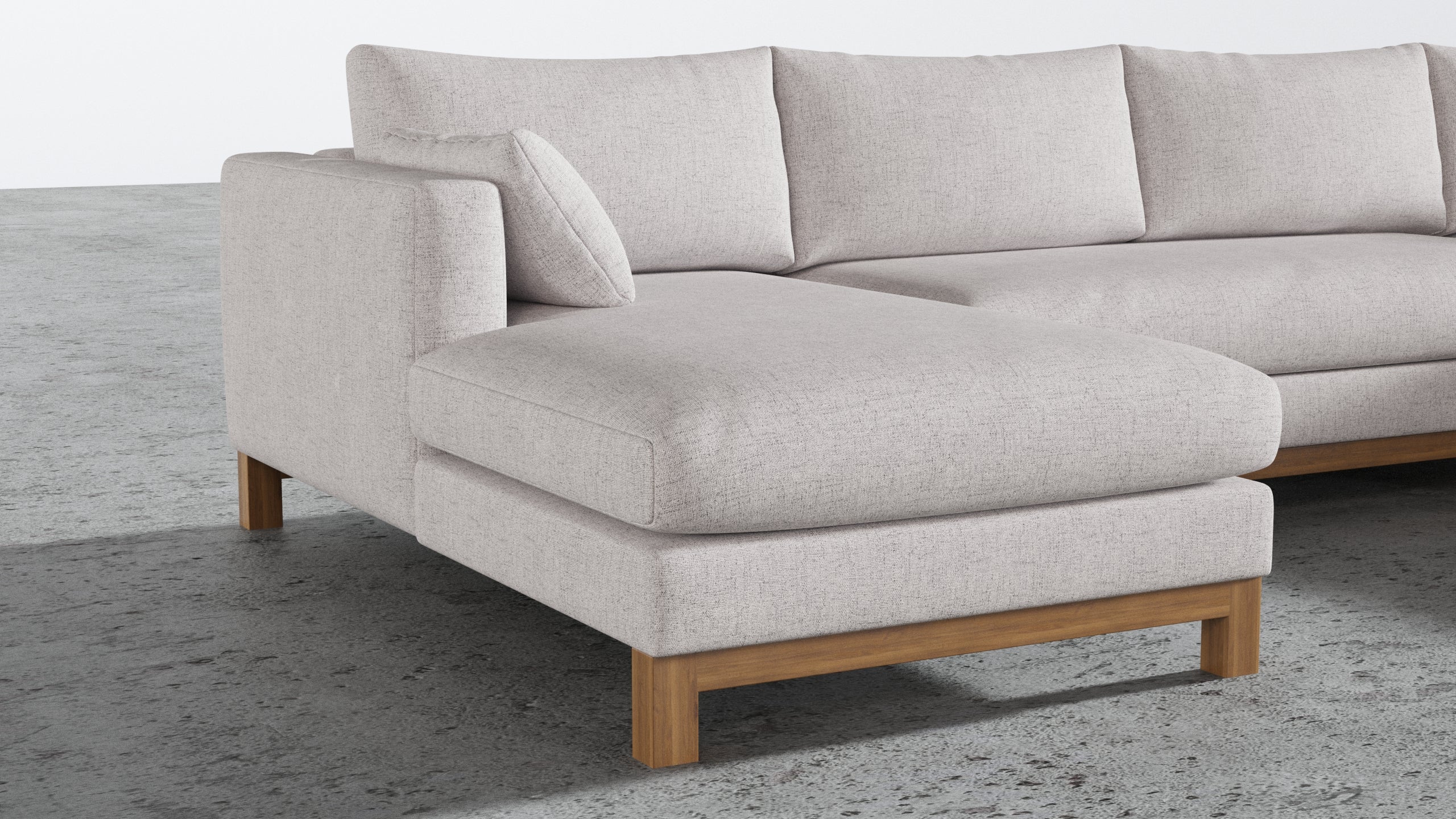 Oak Studio Double Chaise Sectional - Image 52